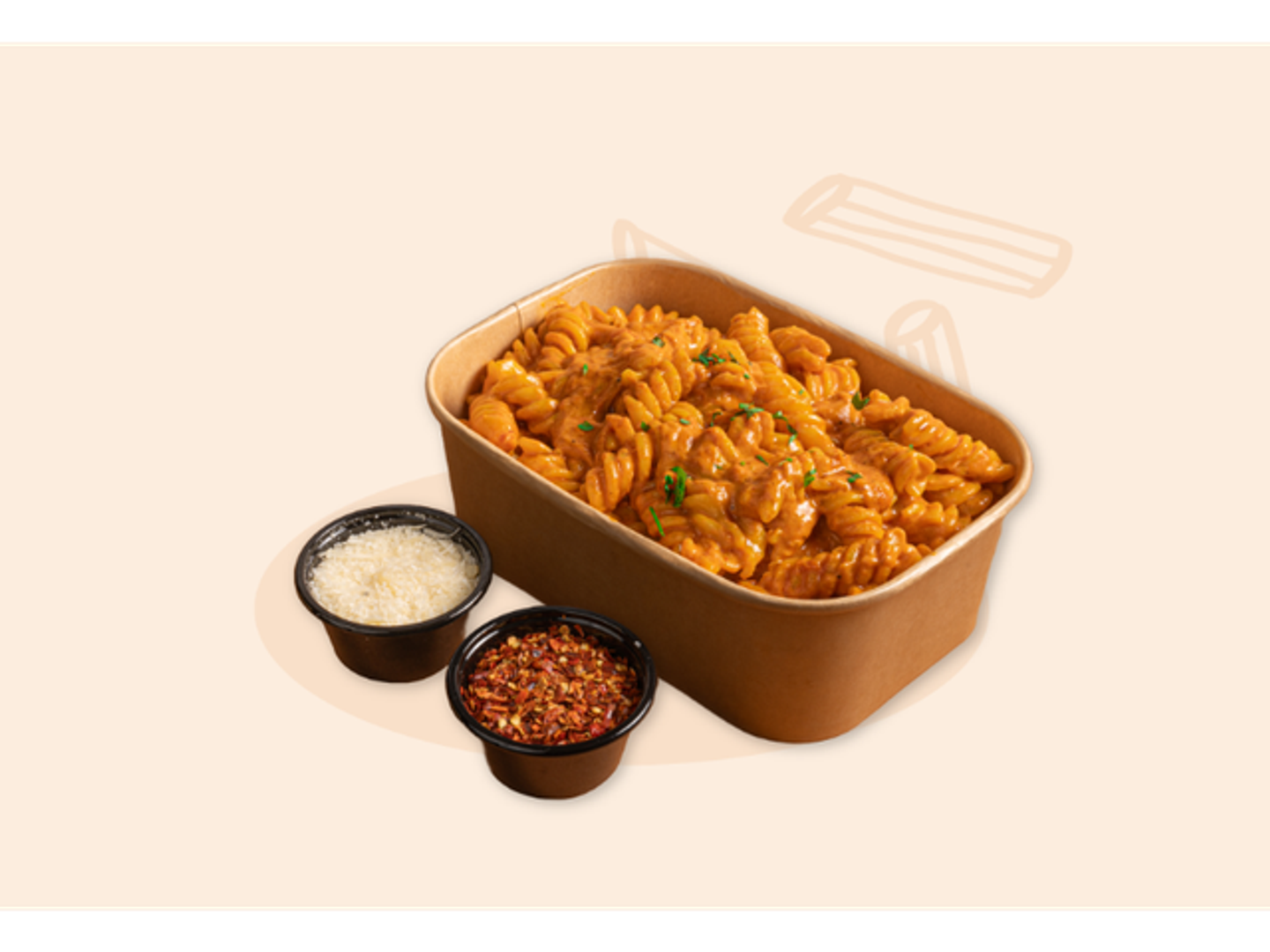 Fusilli Chicken Curry