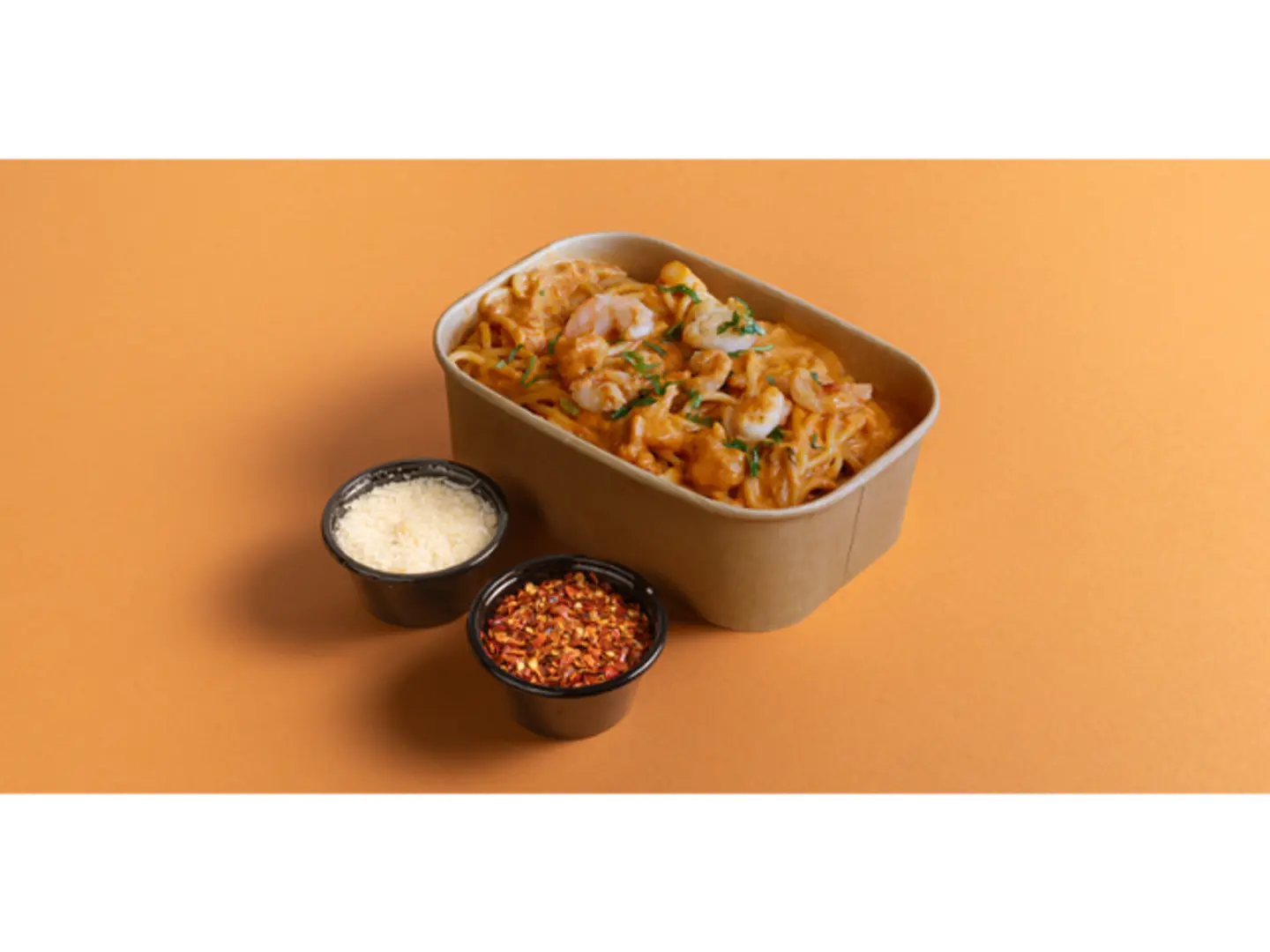 Spaghetti Shrimp Pink Sauce Pasta