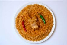 نصف حبة مضغوط الشيخ دجاج حراق