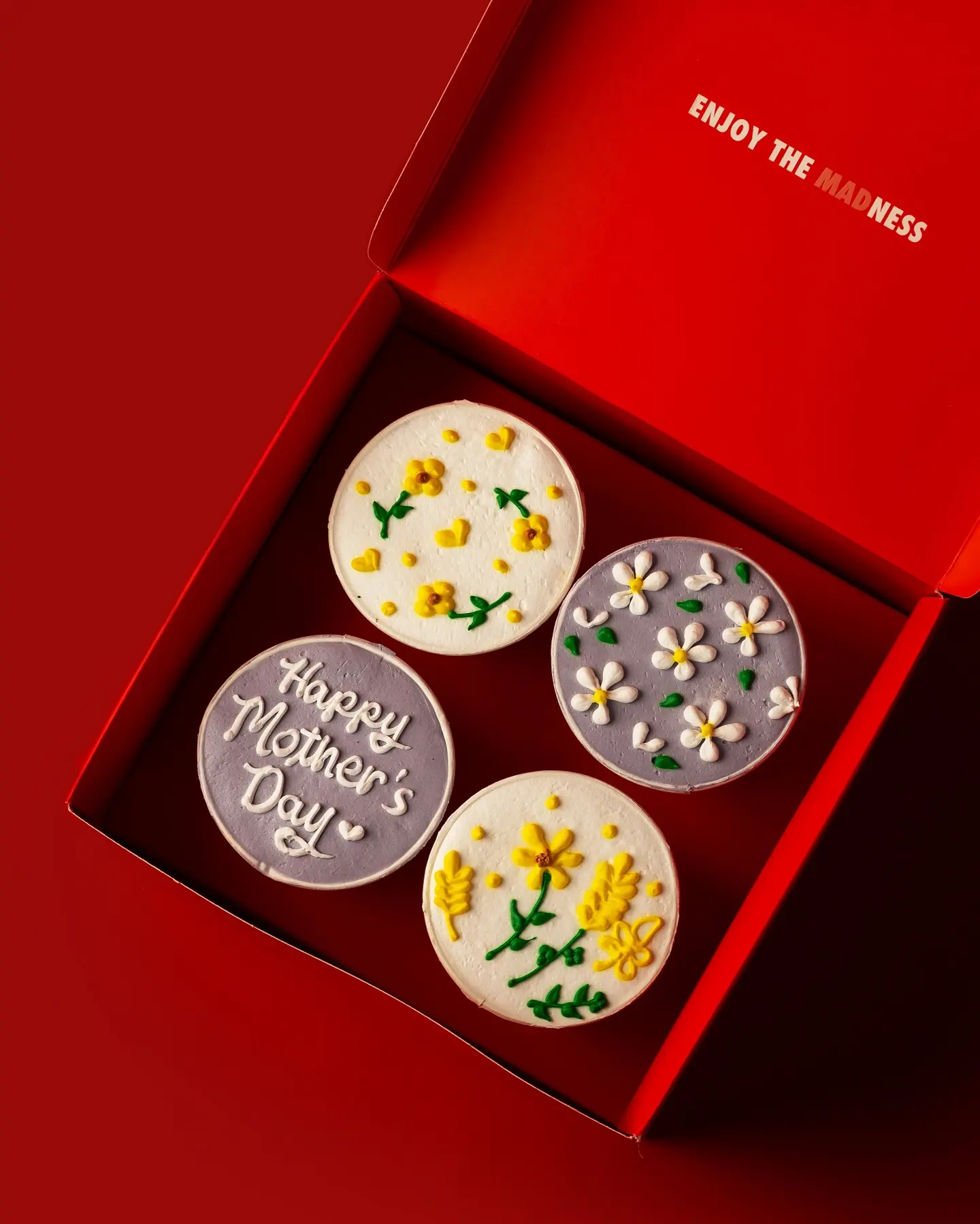 Mother's Day Yummy Cuppy 4 Pcs