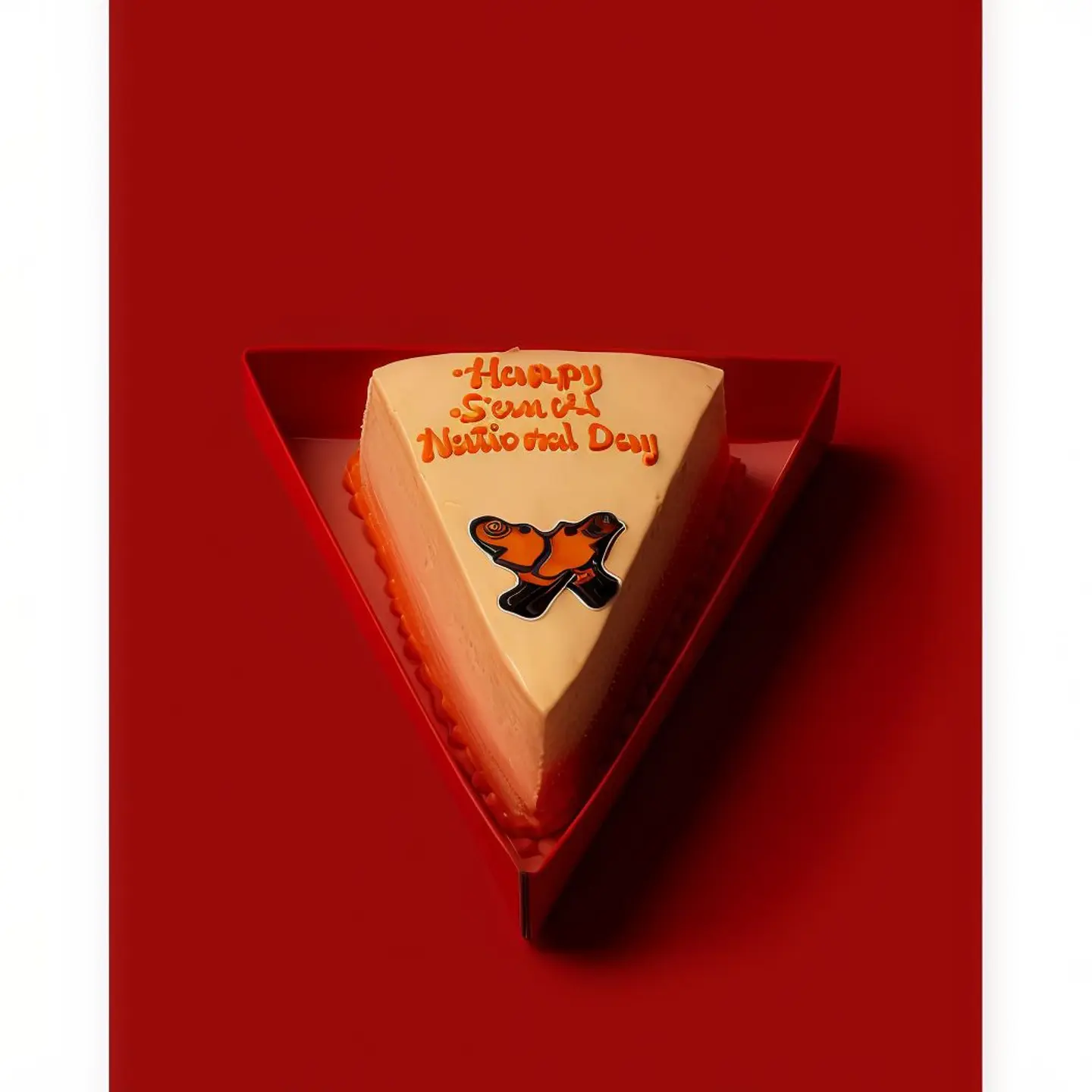 National Day Pizza Cake