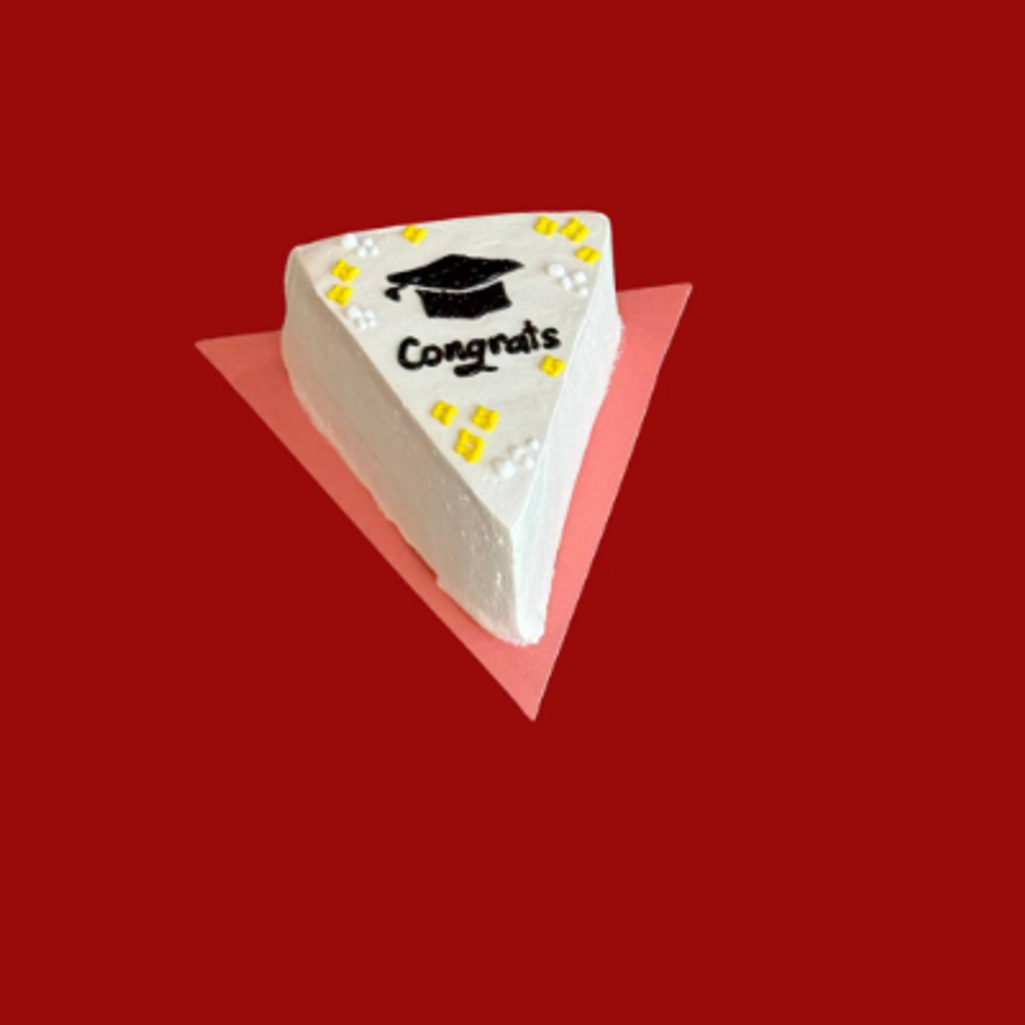 Triangle Cake Graduation B