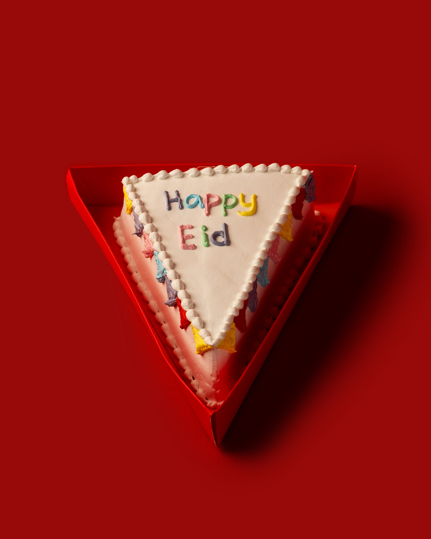 Eid Al Fitr Triangle Cake B