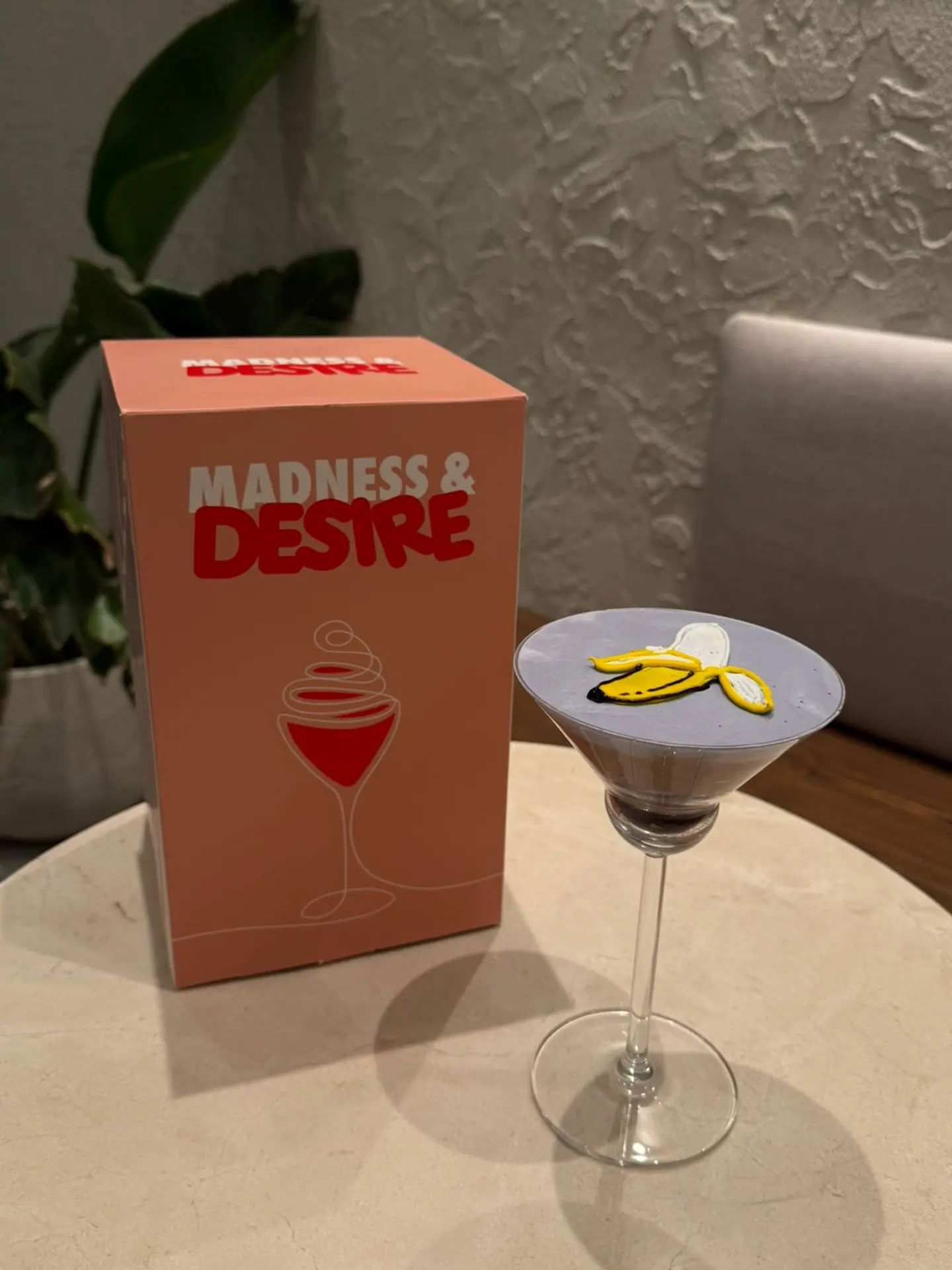 New Year Cheers Cake Banana