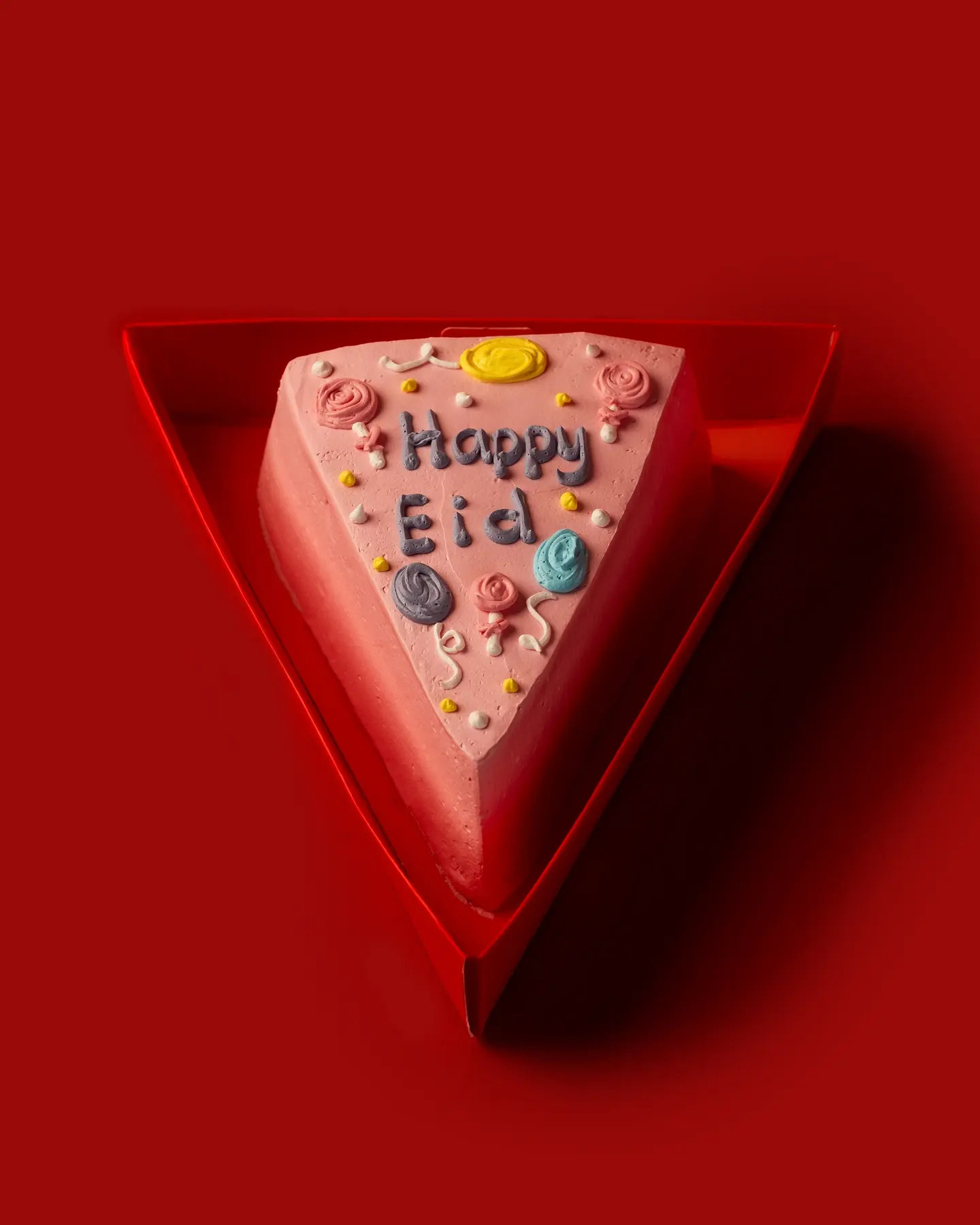 Eid Al Fitr Triangle Cake A