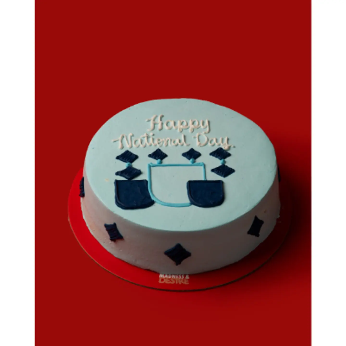National Day Cake Blue