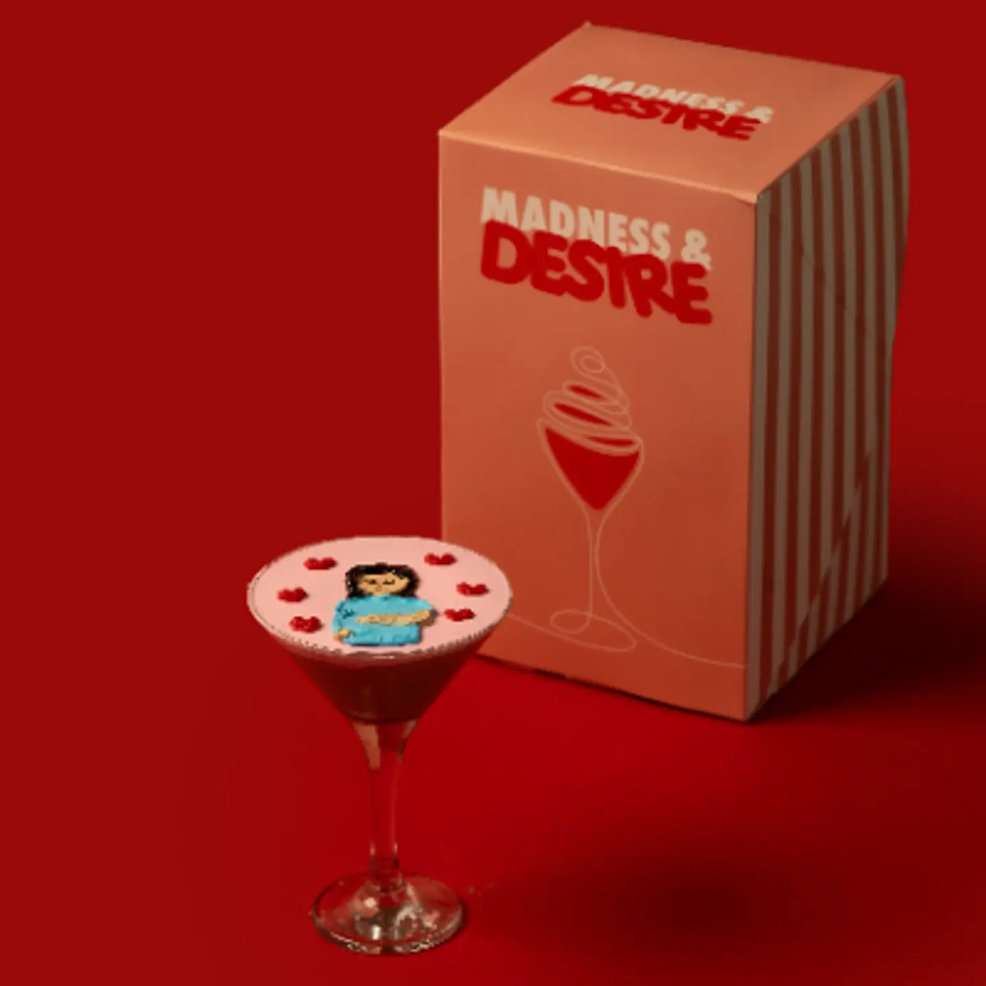 New Year Cheers Cake Girl