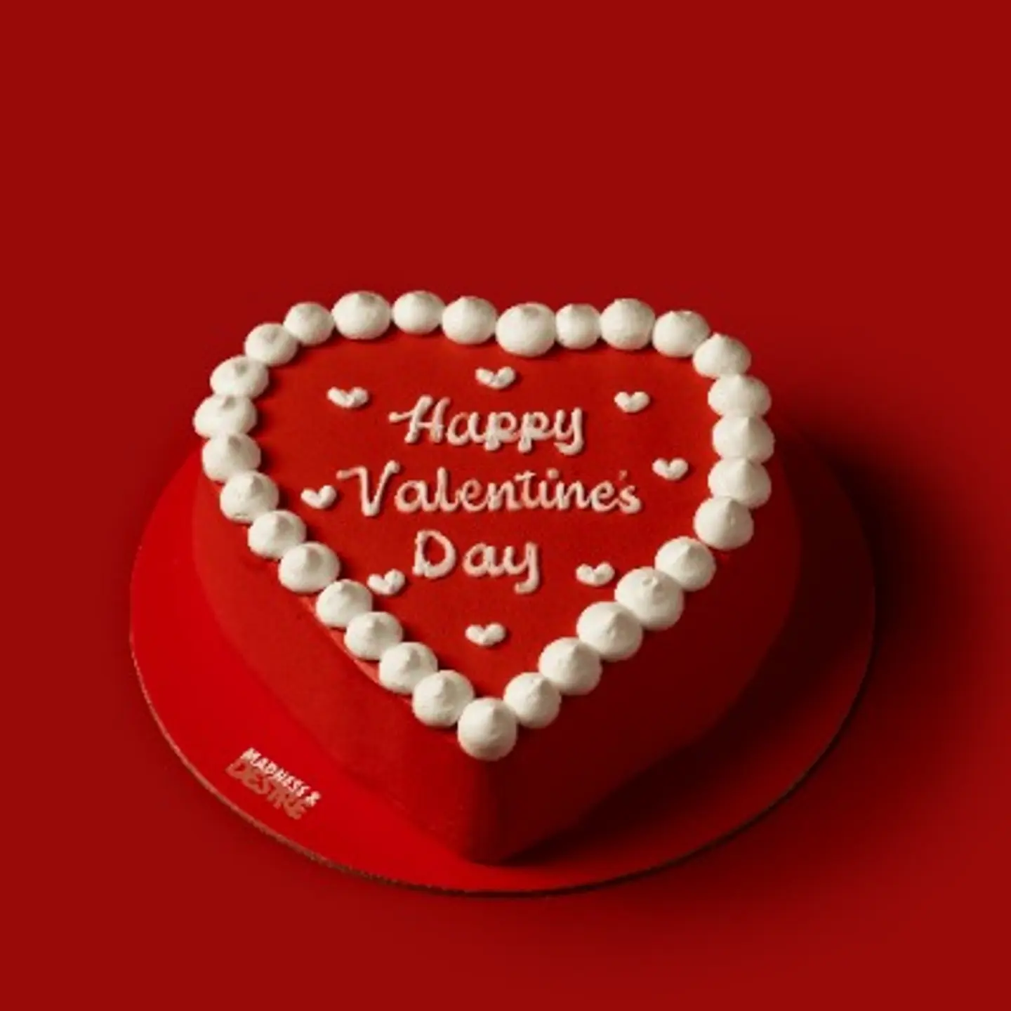 Valentine Heart Cake Red 2026