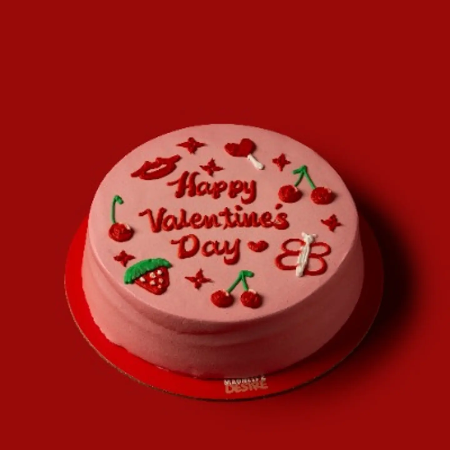 Valentines Cake Pink 2026
