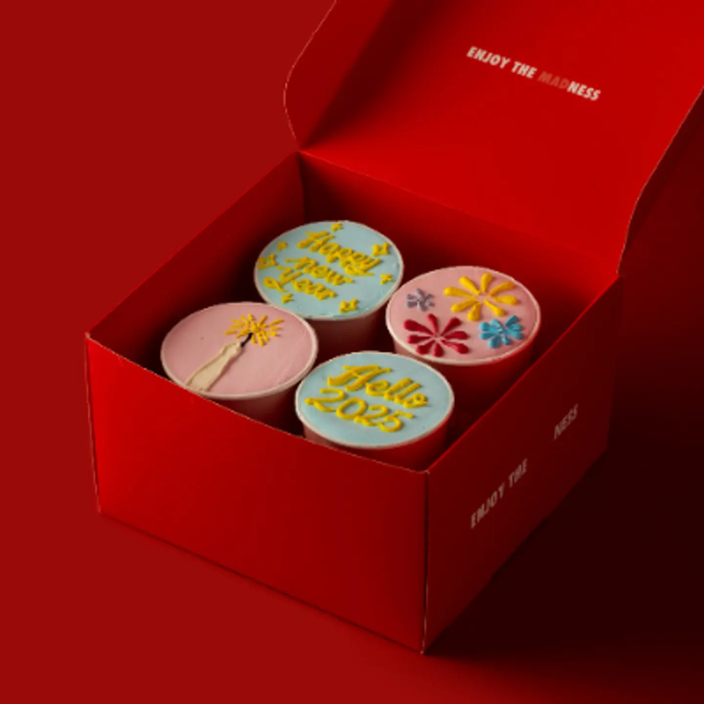 Yummy Cuppy New Year 2025 4 Pcs