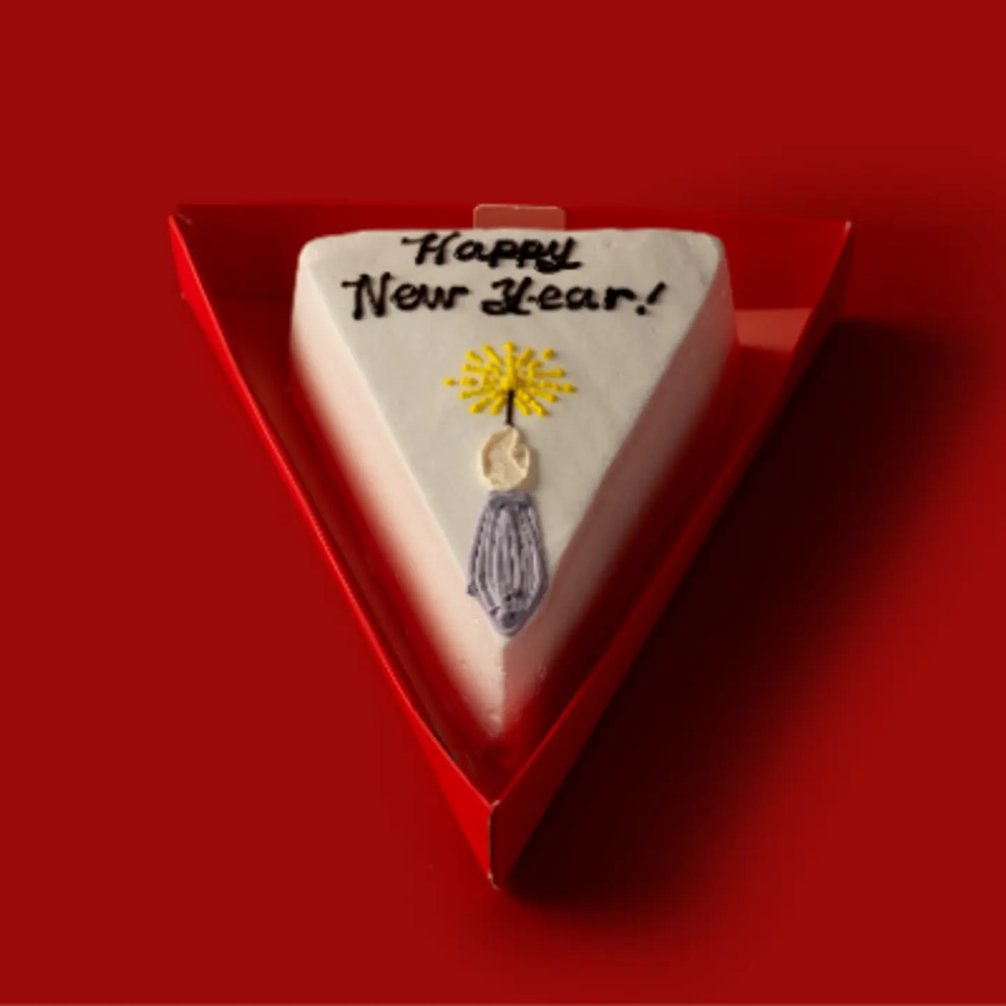 Triangle Cake New Year 2025 A