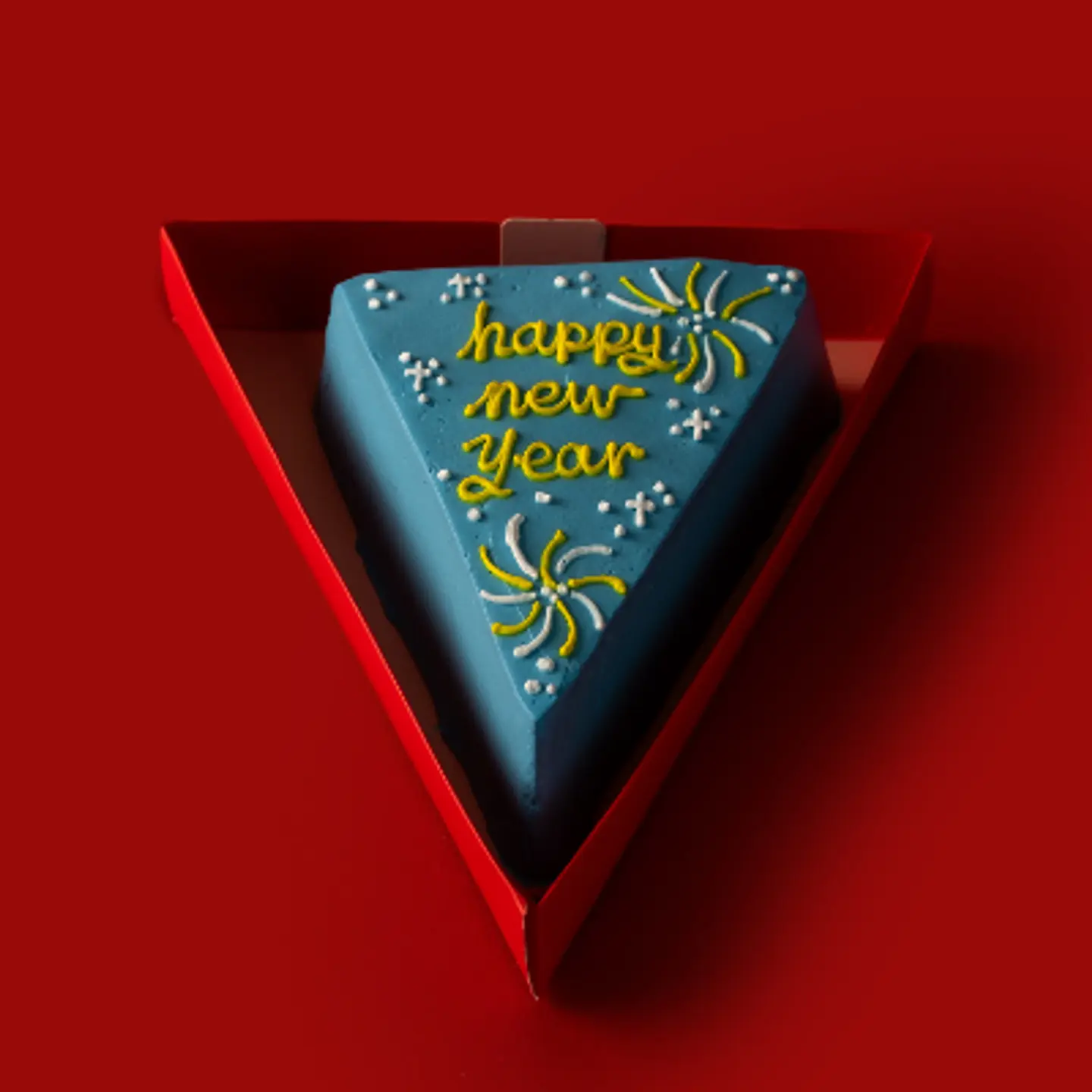 Triangle Cake New Year 2025 B