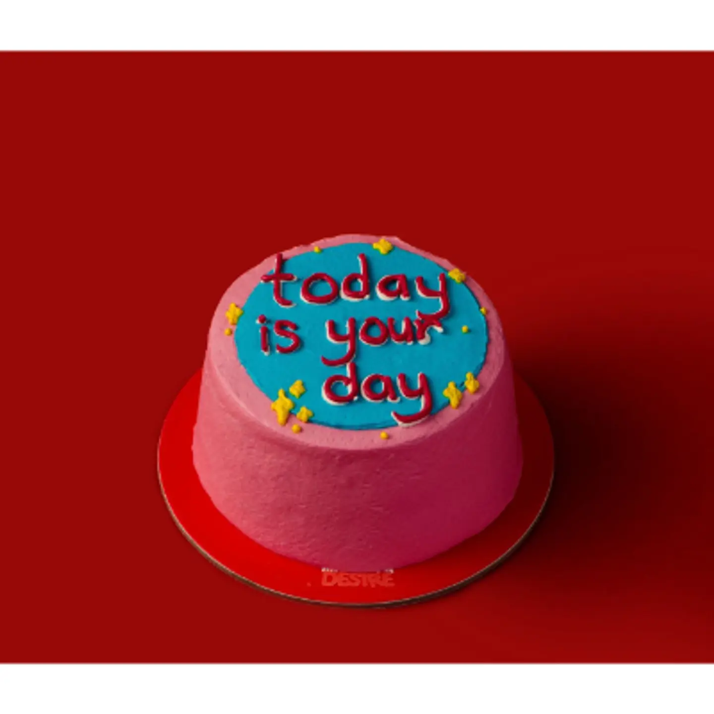 Tiny Pink Blue Cake