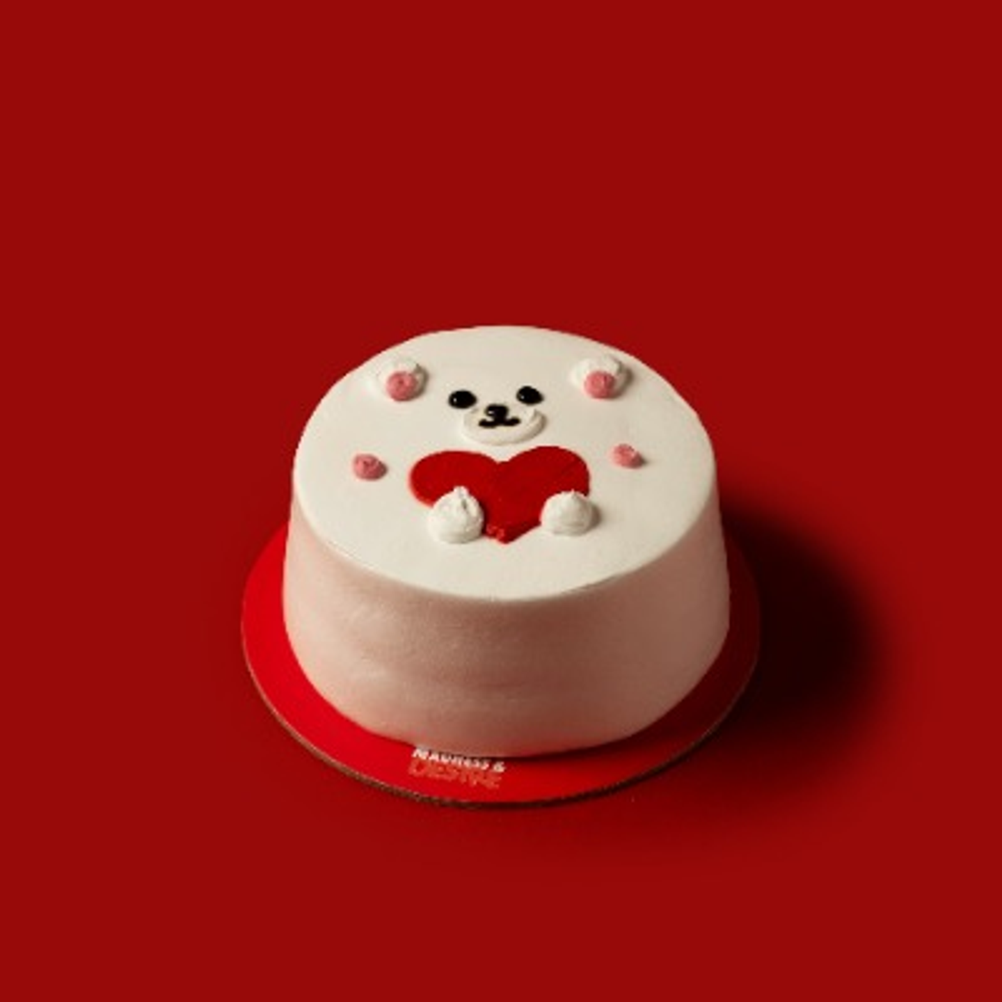 Tiny Cake Valentine White 2026