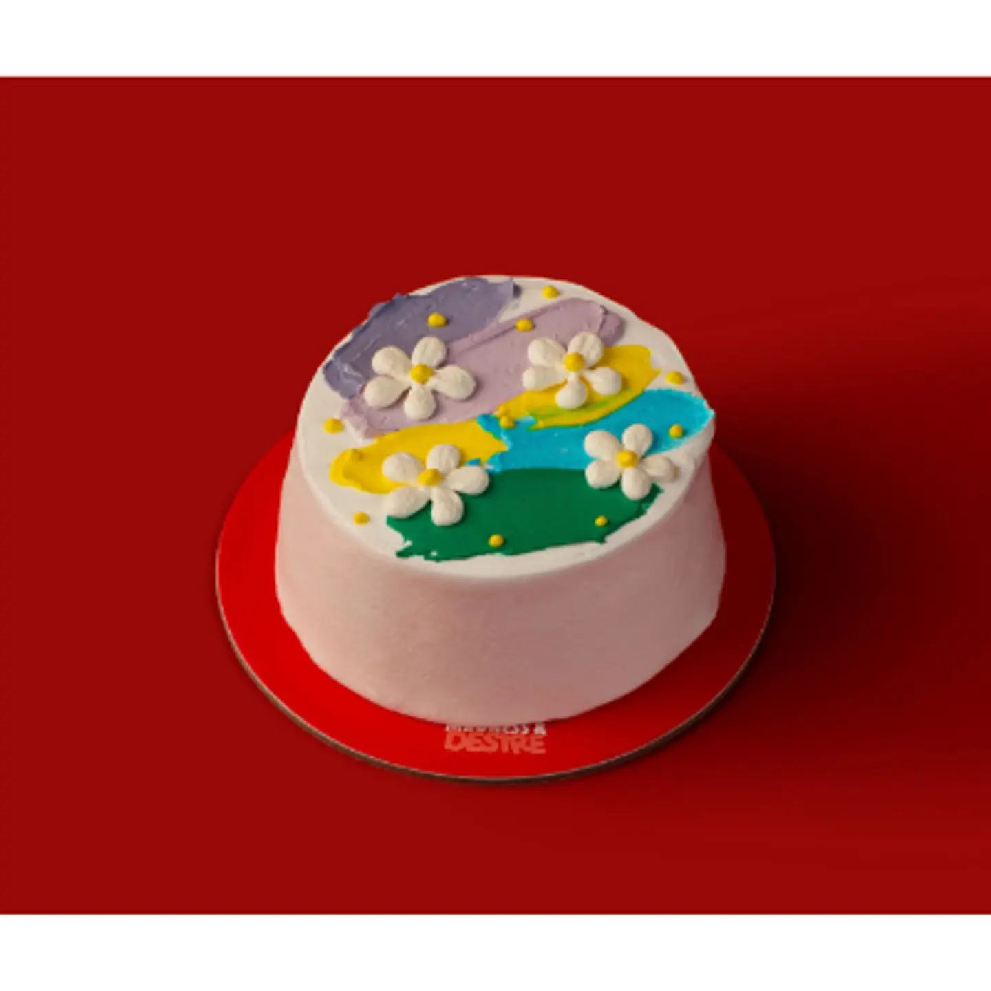 Tiny Summer Flower Cake