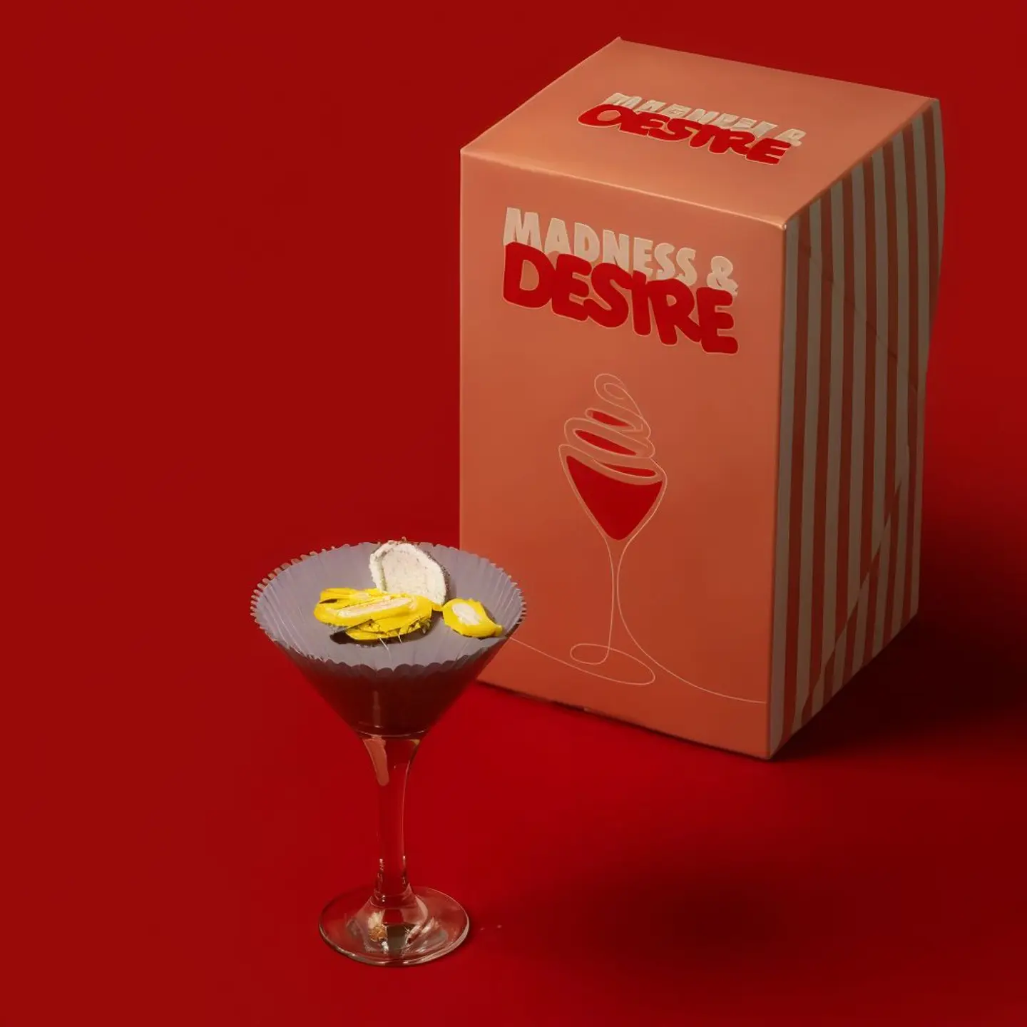 New Year Cheers Cake Banana