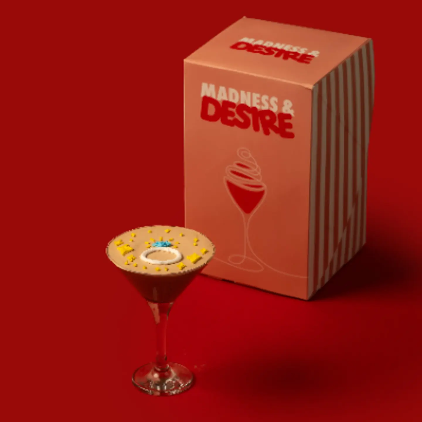 New Year Cheers Cake Ring