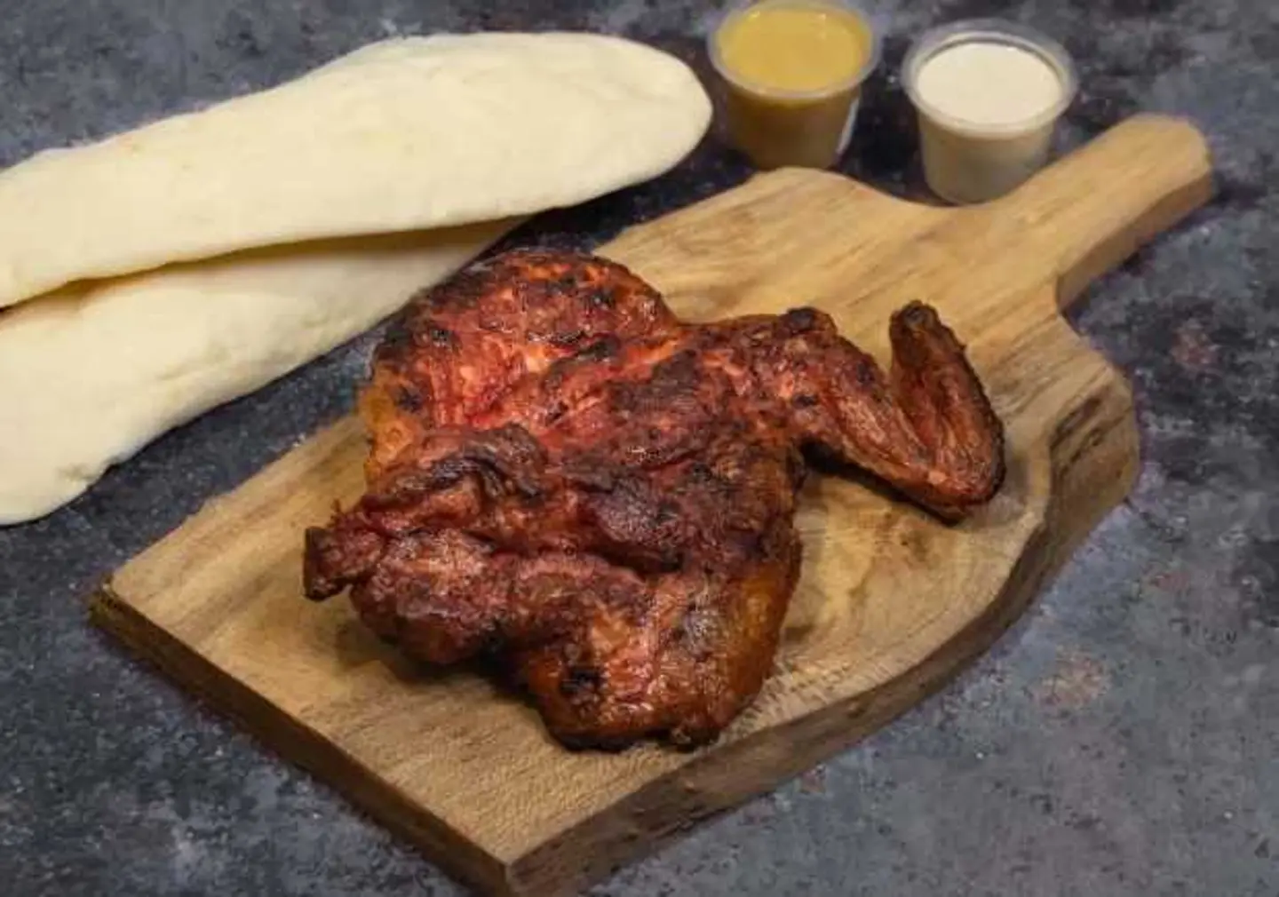 Half Spicy Madhbi Chicken (Plain)