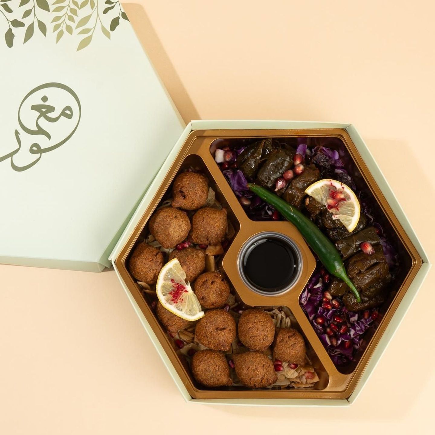 Mini Kibbeh & Vine Leaves