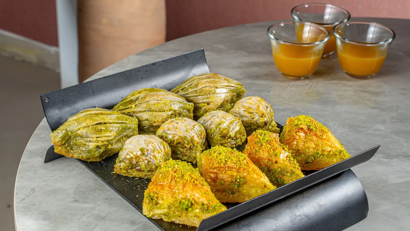 Baklava With Sarma Pistachios, A Quarter Of A Kilo