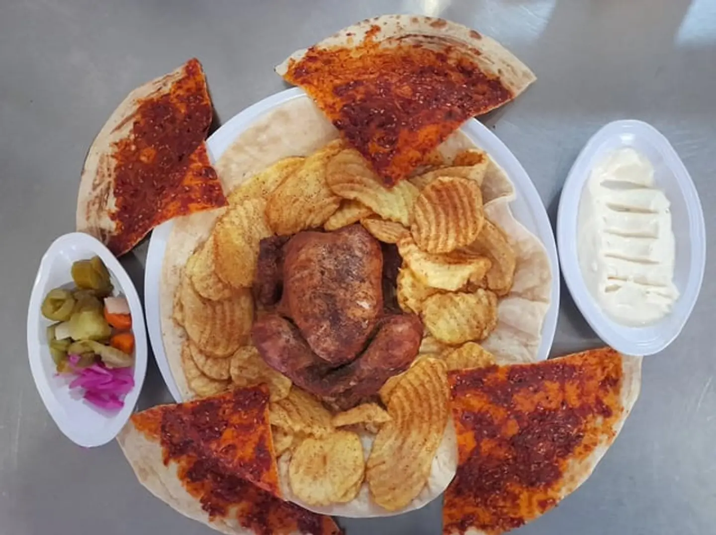 نص فروج شامي