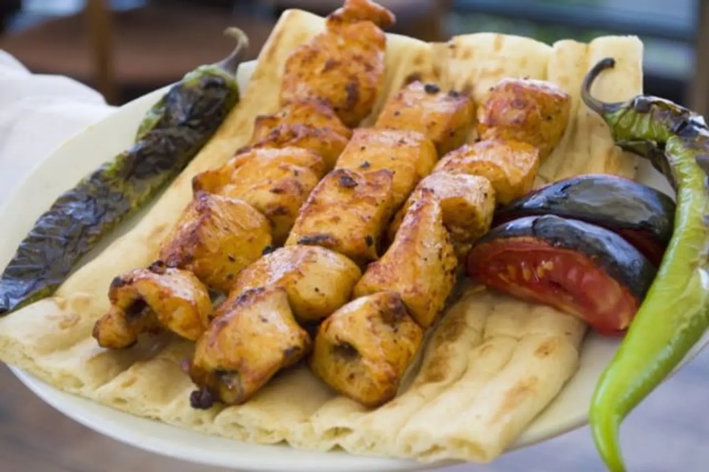 شيش طاووق بدون عظم