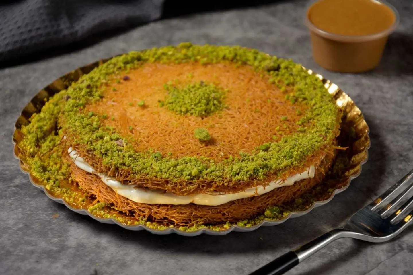 Rough Kunafa Lotus