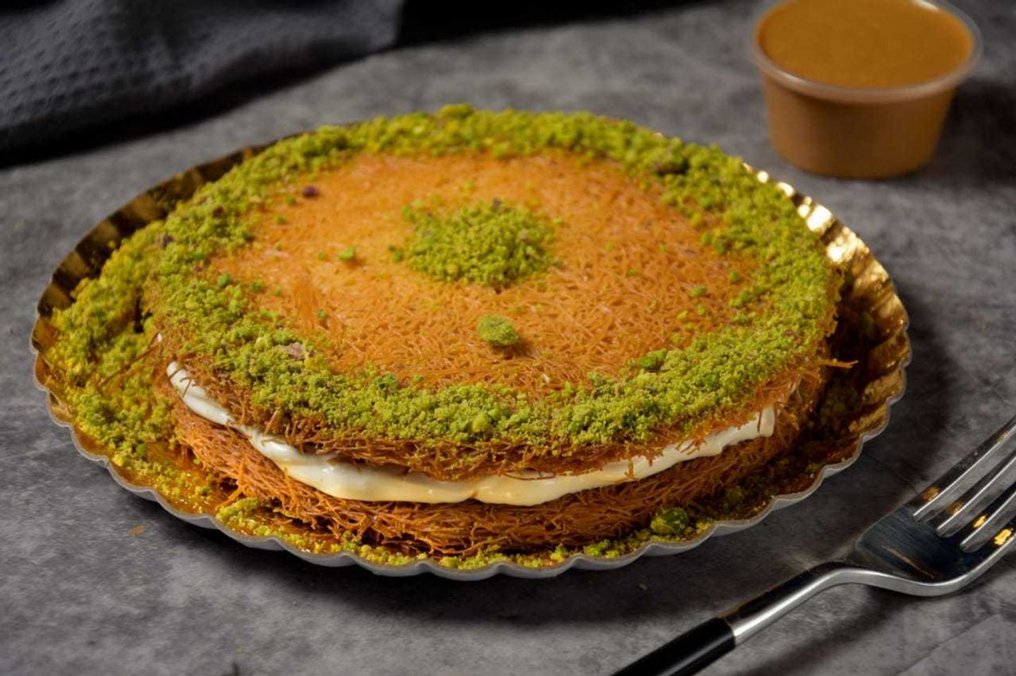 Rough Kunafa Lotus