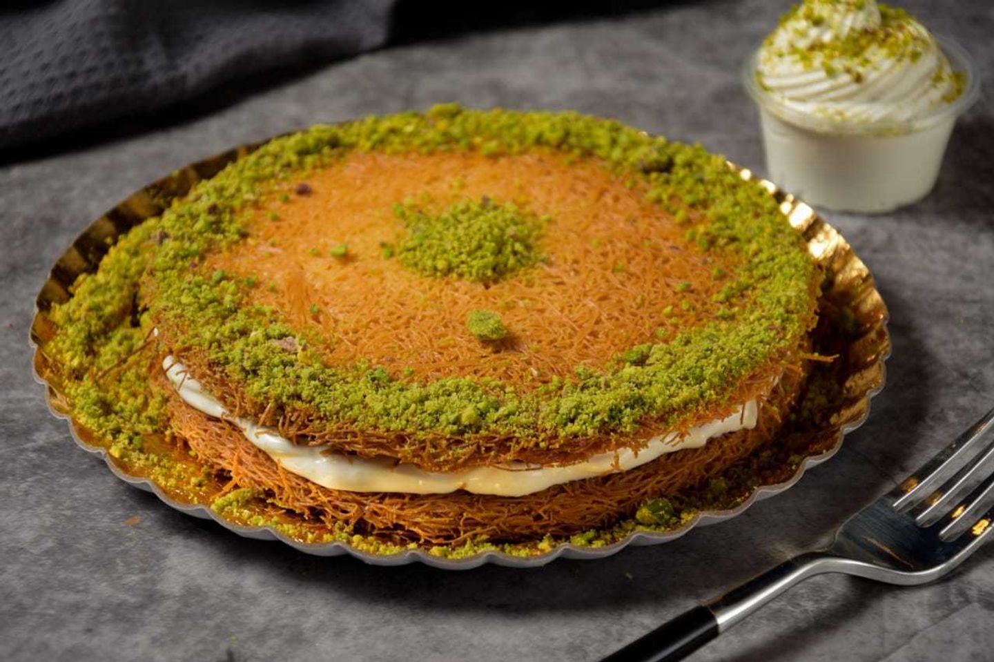Rough Kunafa Cream