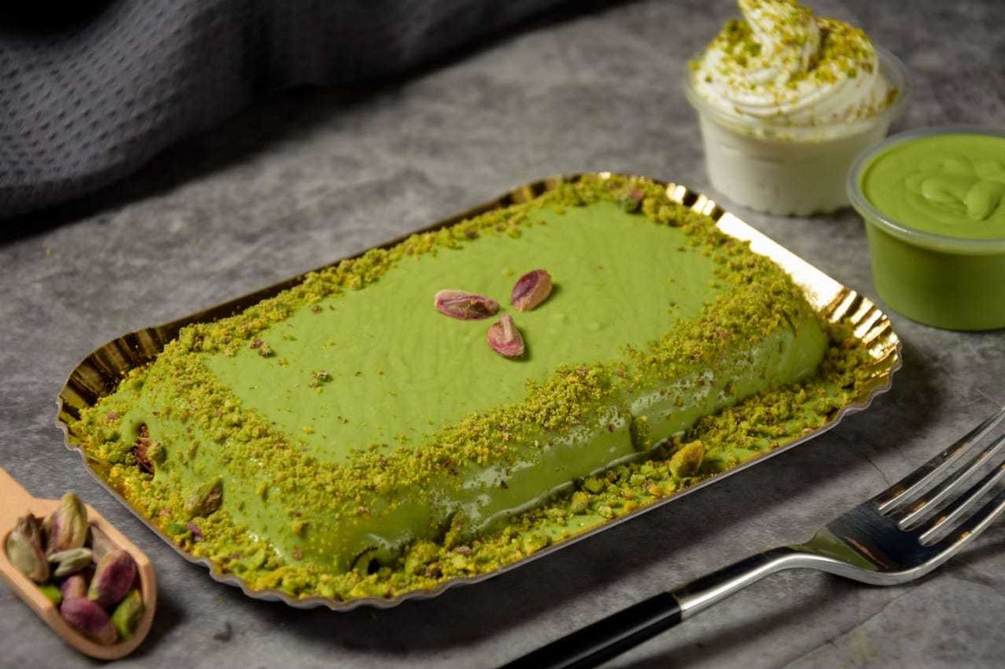 Rectangular Kunafa Pastashio