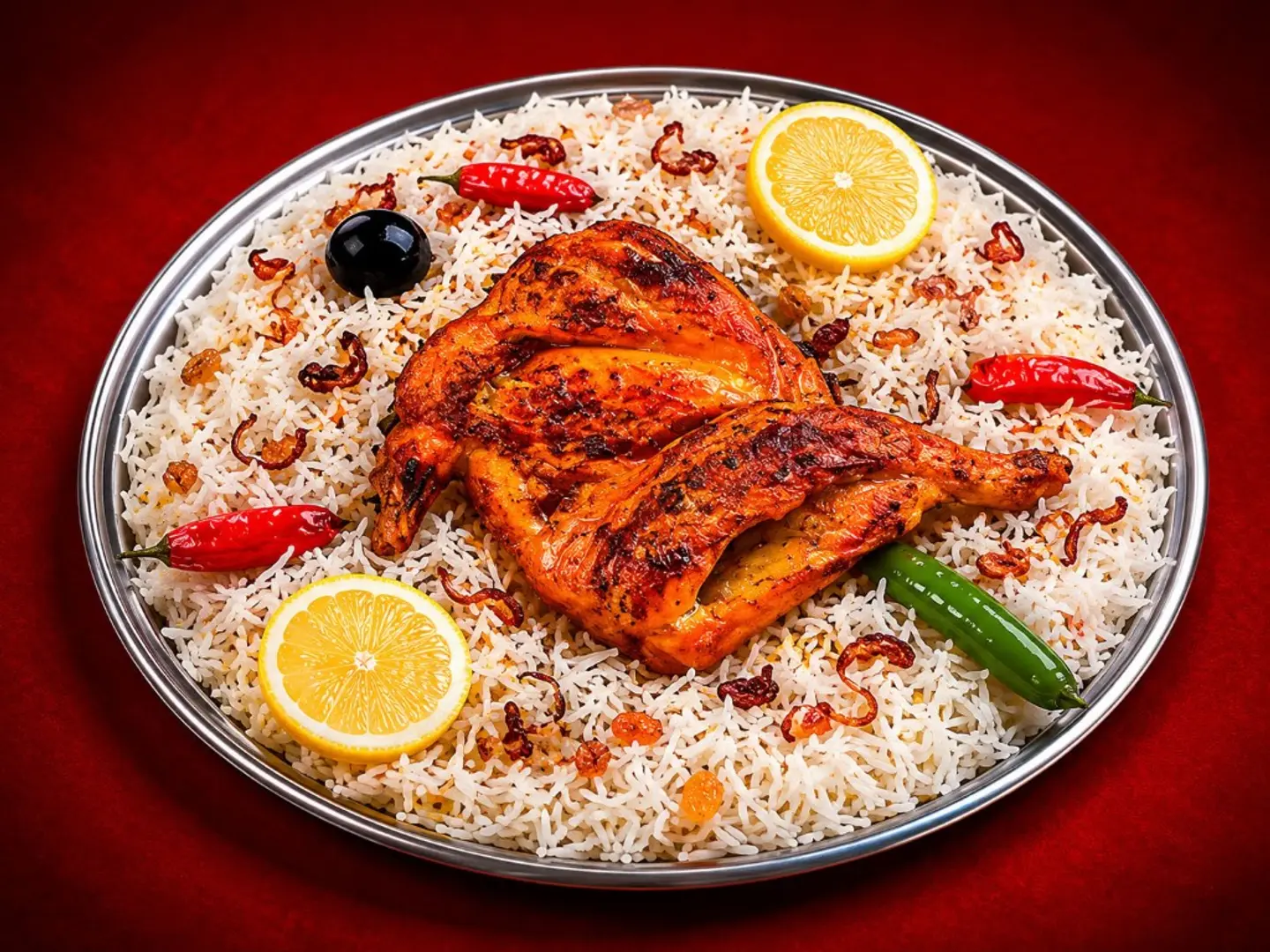 Half Chicken Madhbi