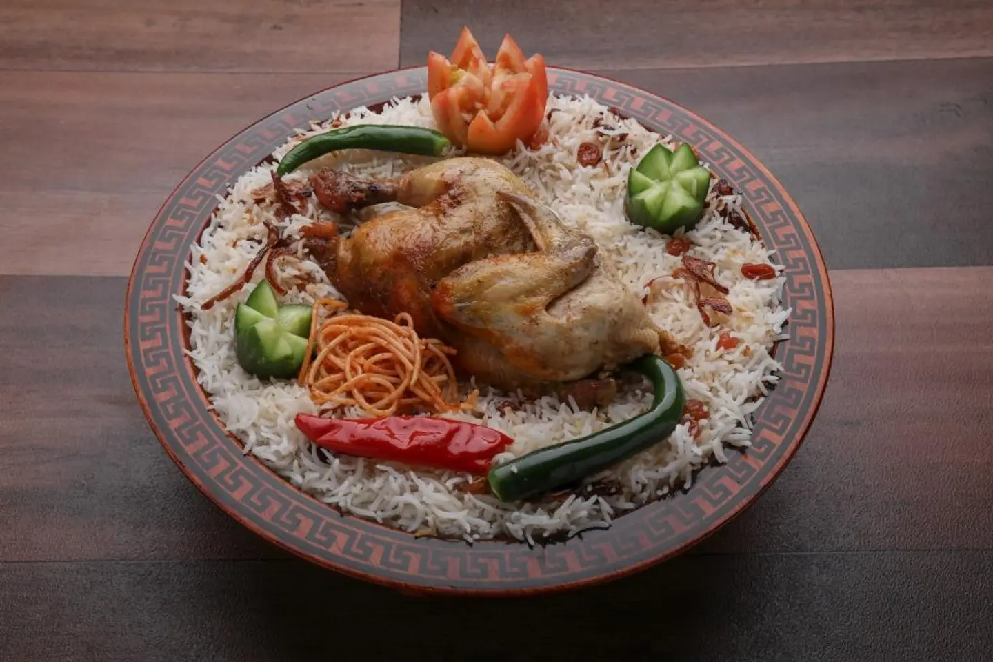 نصف دجاج مندي