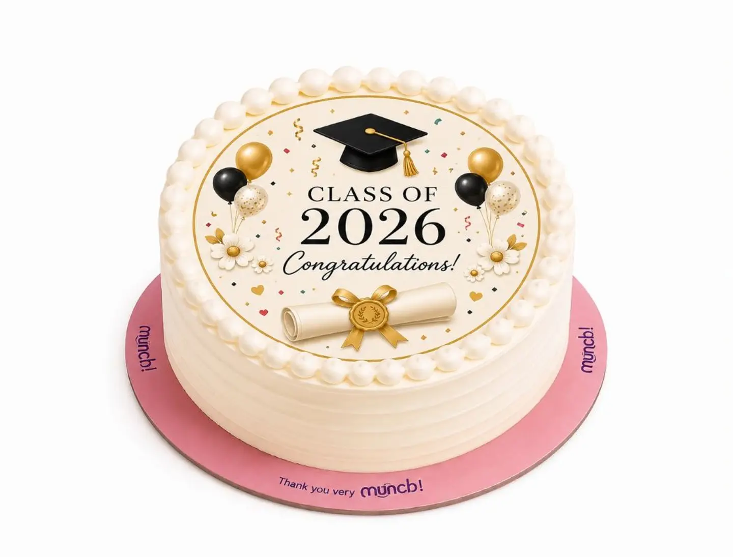 Graduation Cake Medium