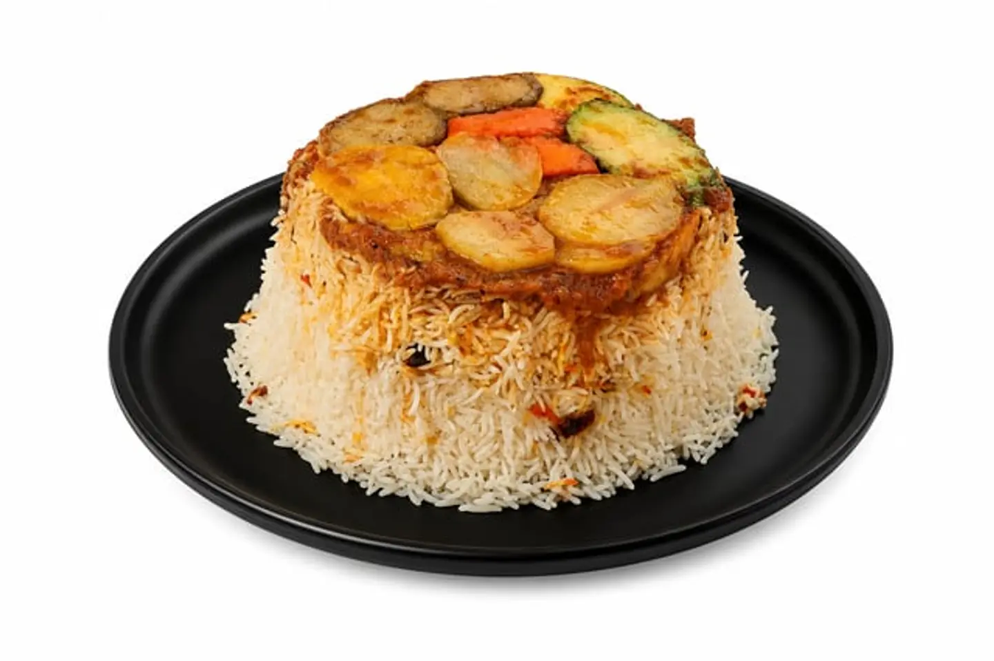 Chicken Maqluba With Rice