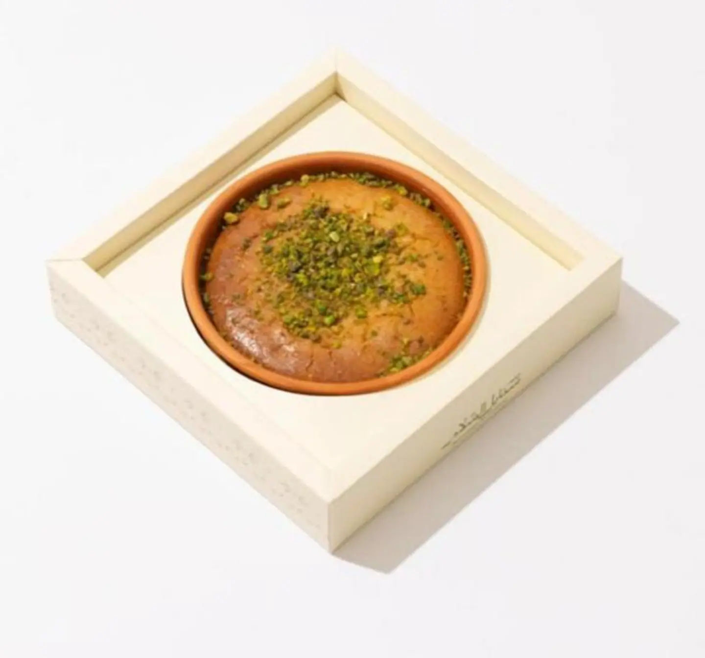 فخار بسبوسة بالقشطة