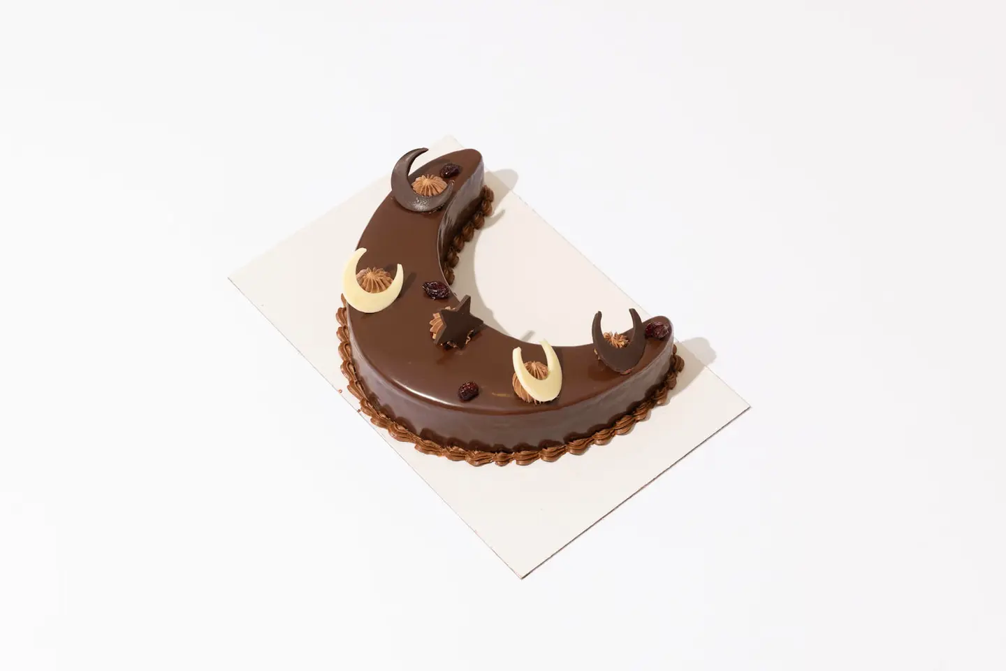 Ramadan Crescent With Chocolate