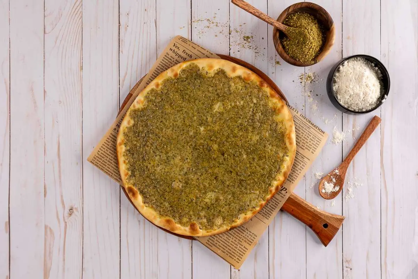 Zaatar & Cheese Manakeesh