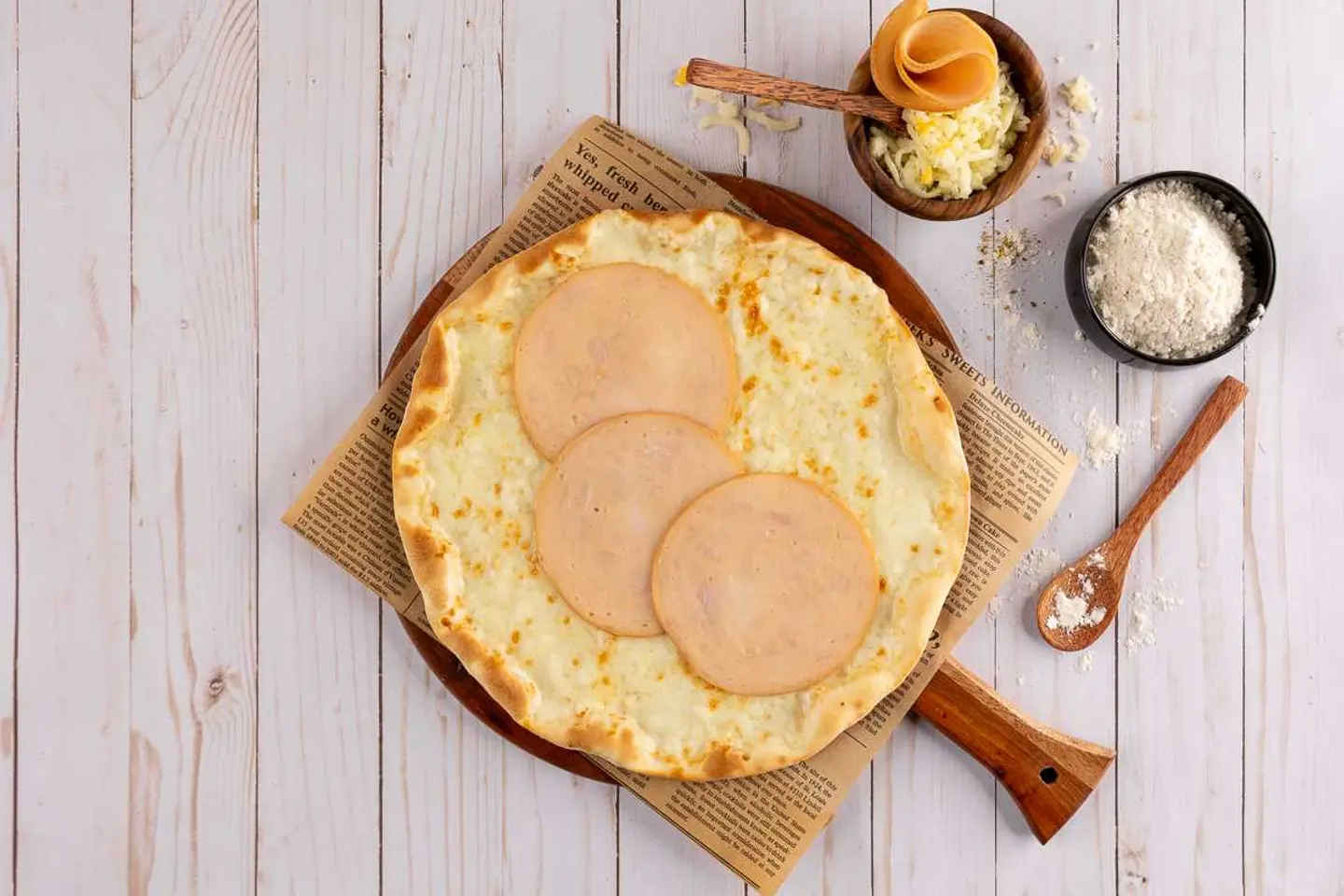 Turkey & Cheese Manakeesh