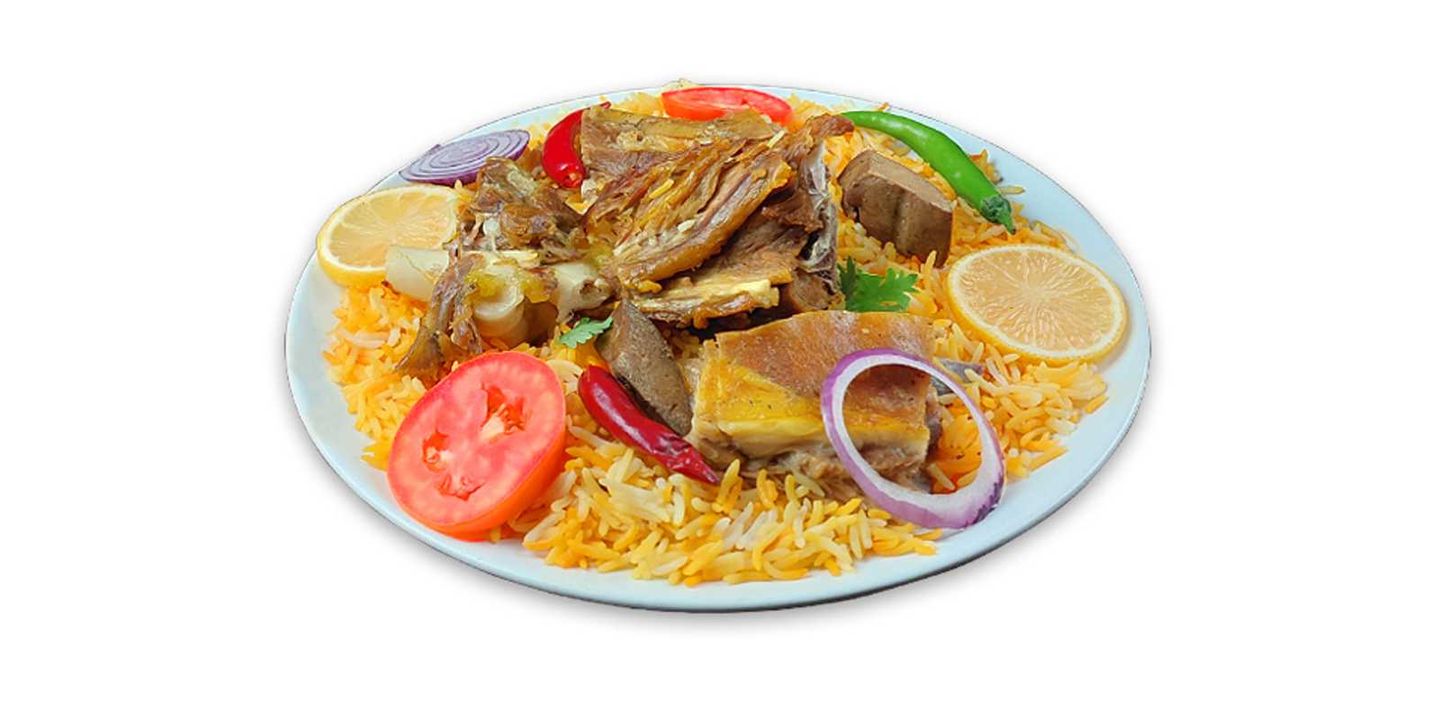 مندي لحم بالمرخ