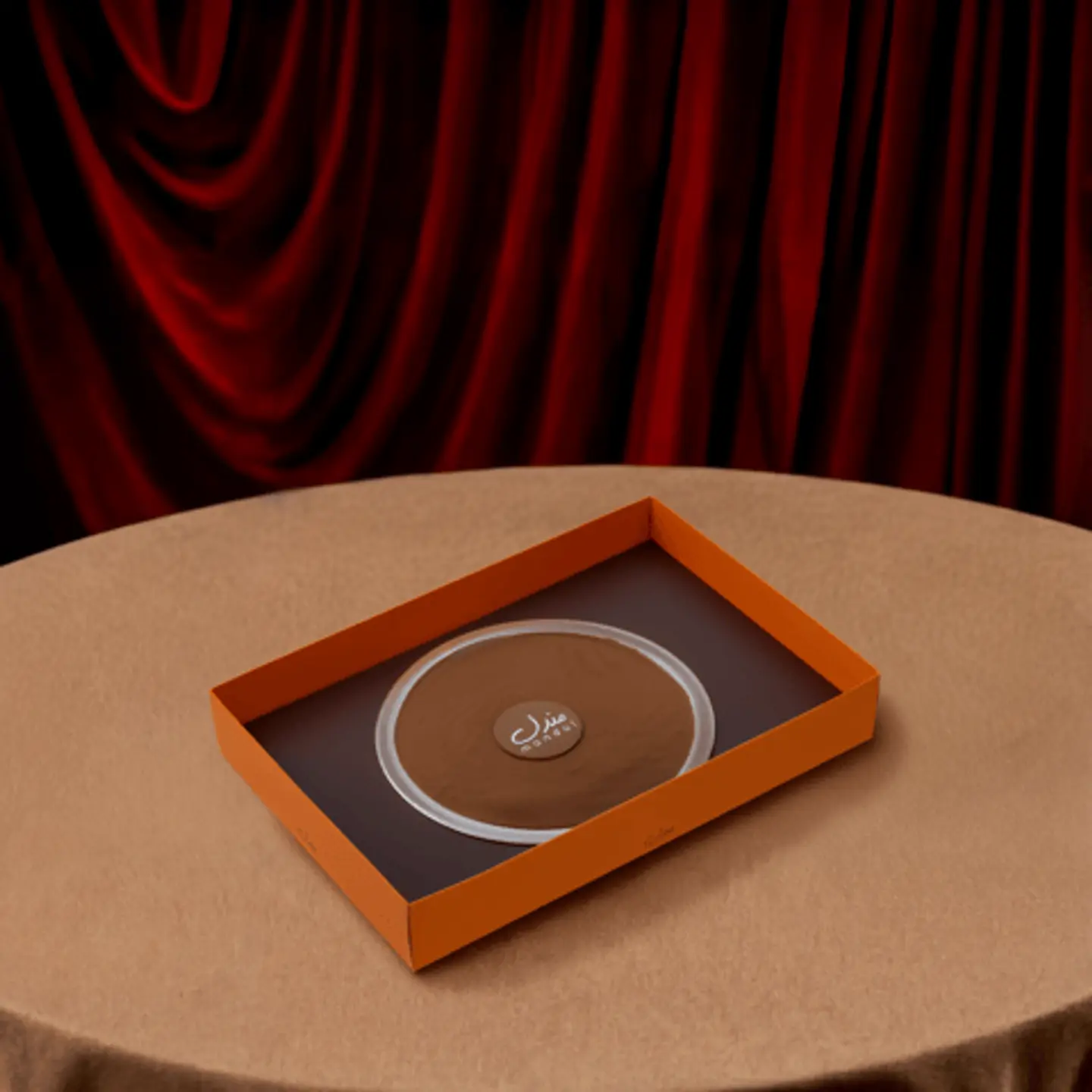 Roasted Milk Pudding Plate