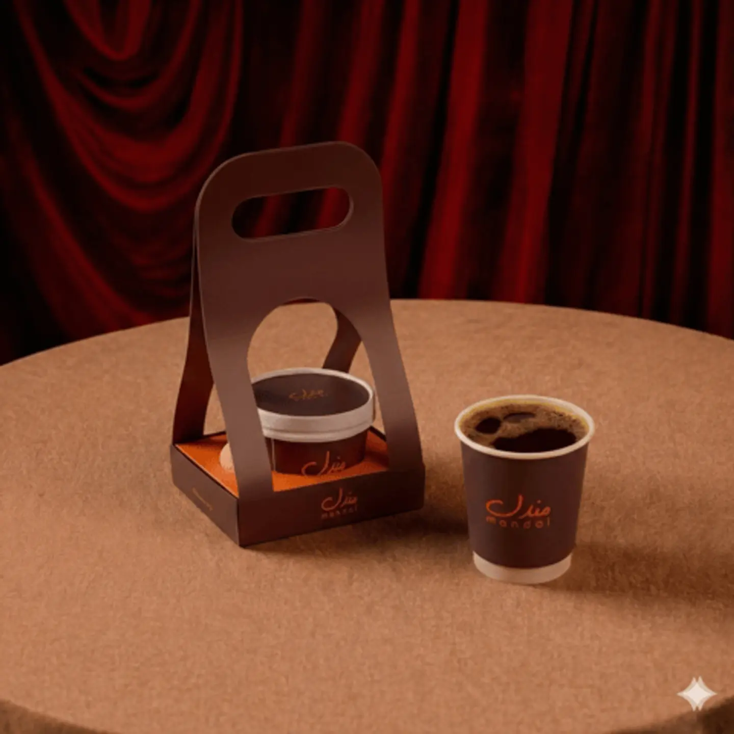 كوب بودينق الحليب المحموس + كوب قهوة اليوم