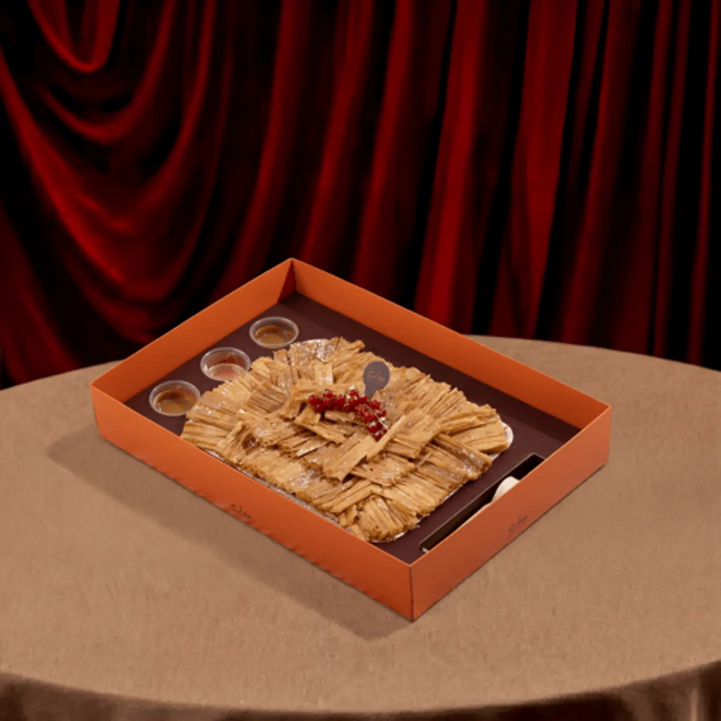 Cream Baklawa Oven Tray