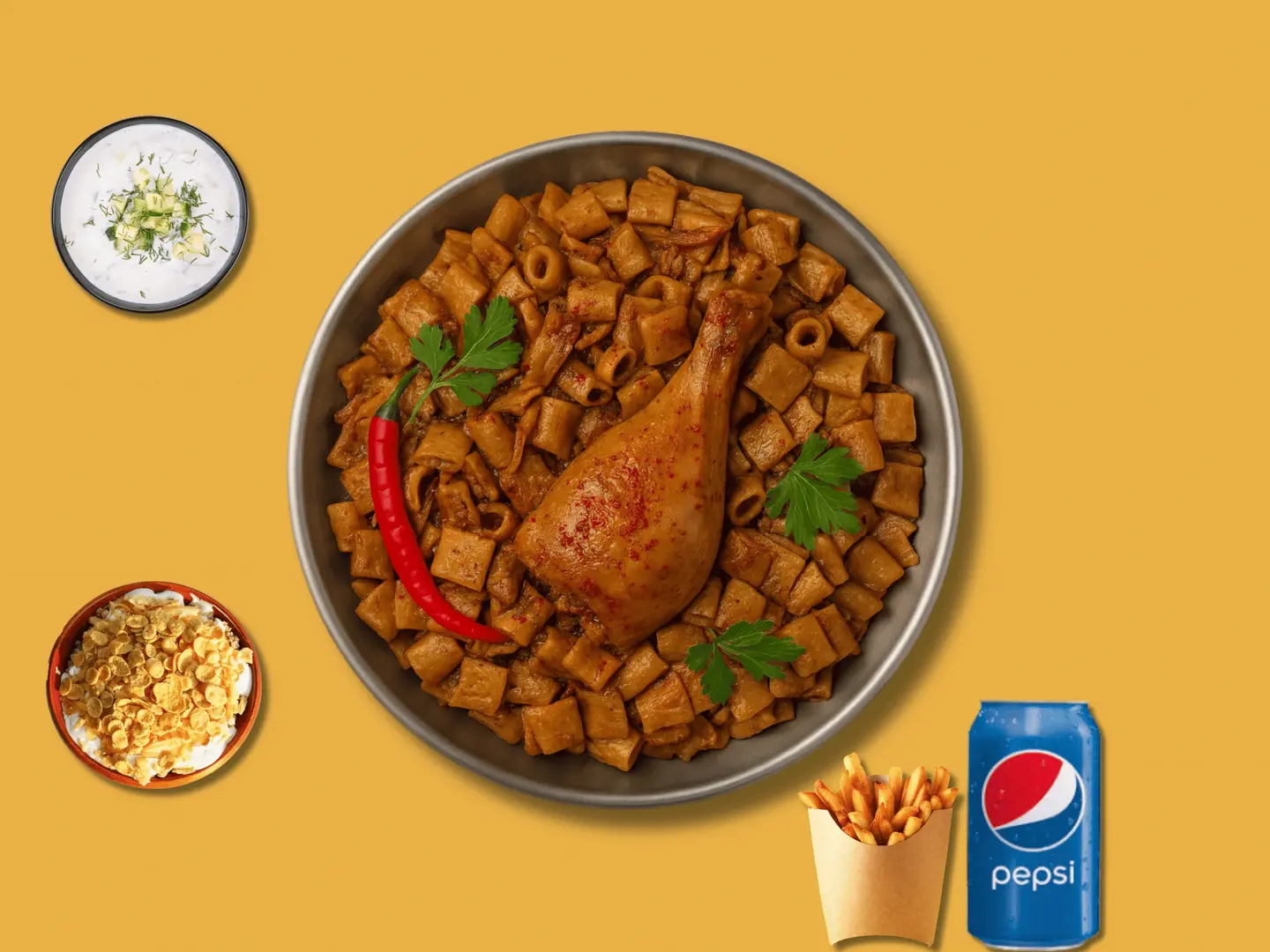 Pasta Meal A Quarter