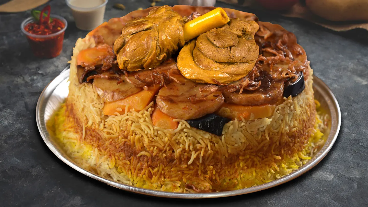 مقلوبة لحم