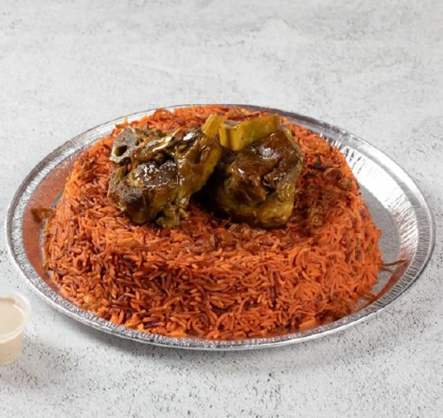 الكبسة المدخنة لحم