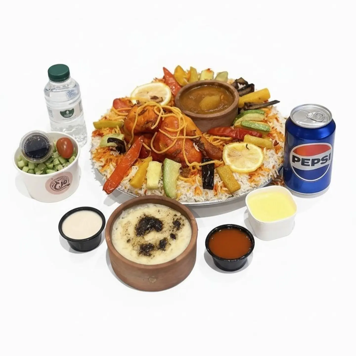 نص دجاجة - طبق الافراد
