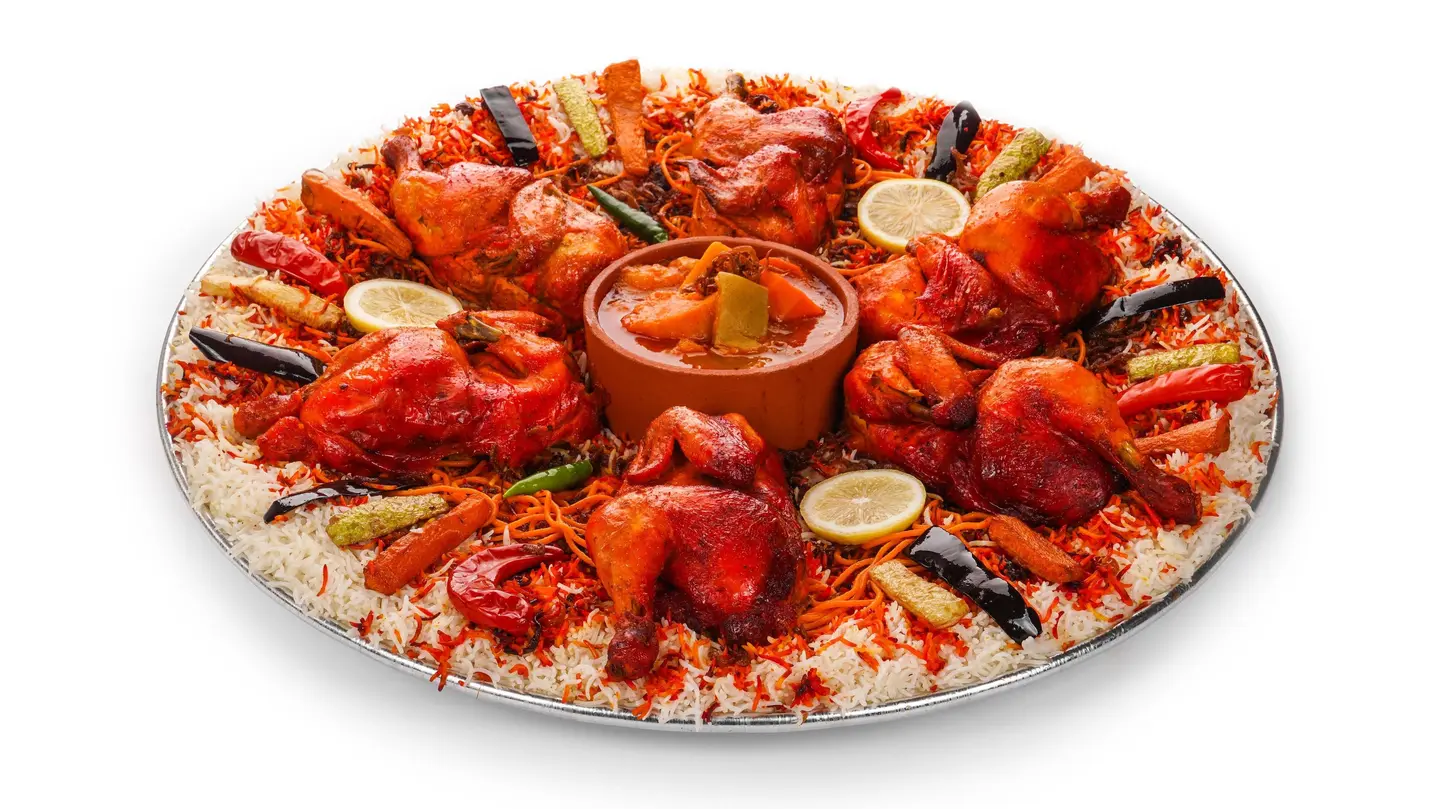 كبير جدا (ثلاث حبات دجاج مرخ)