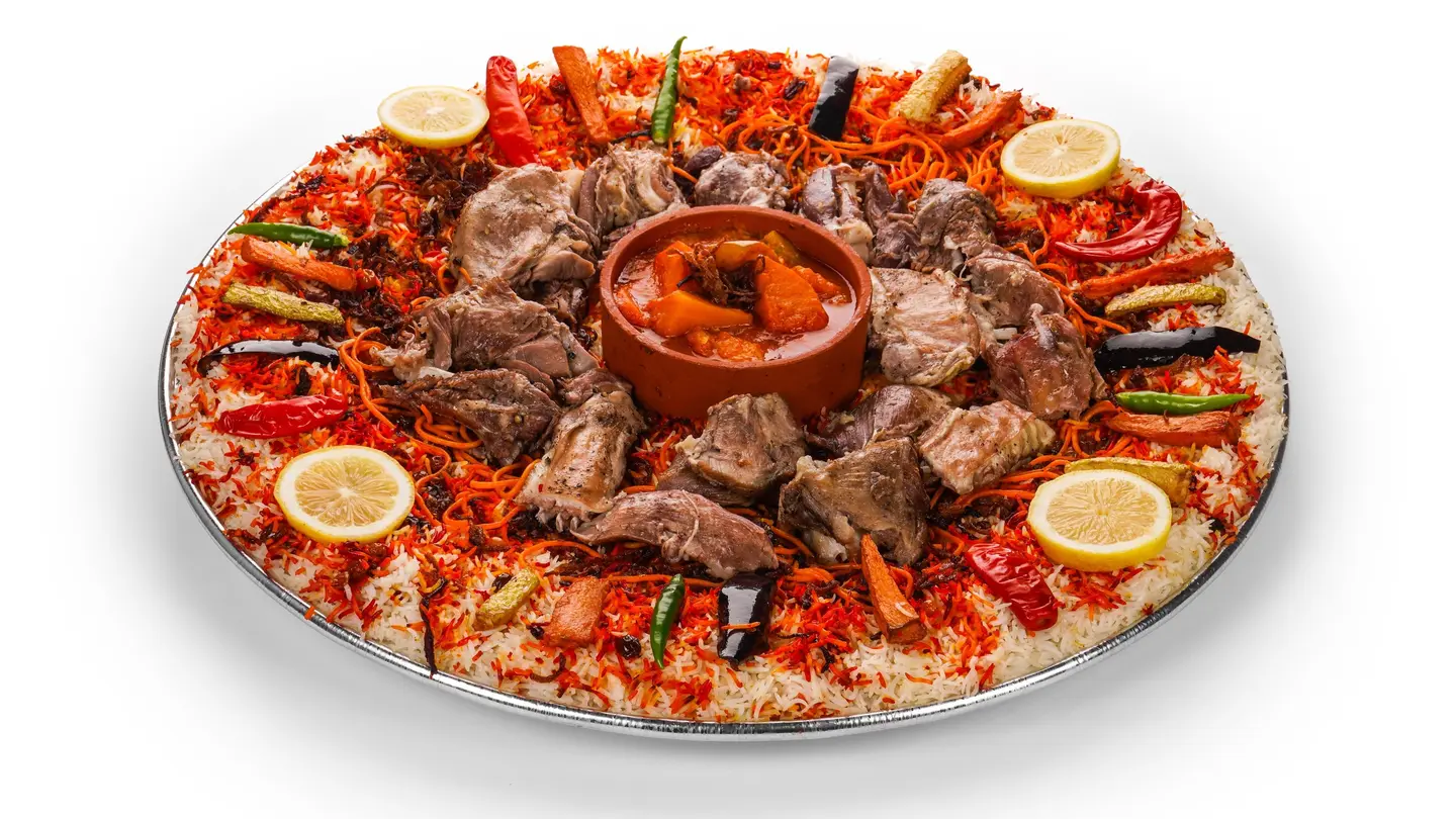 كبير جدا ( 5 انفار لحم مرخ )