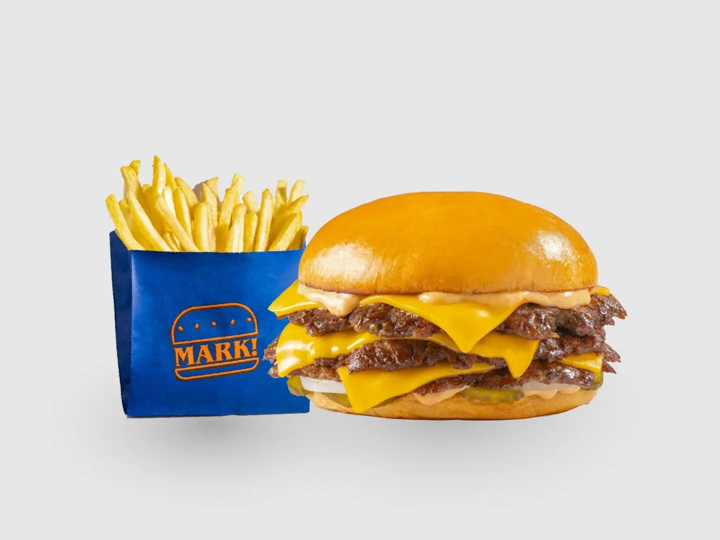 مارك تربل سماش برجر+فرايز عادي