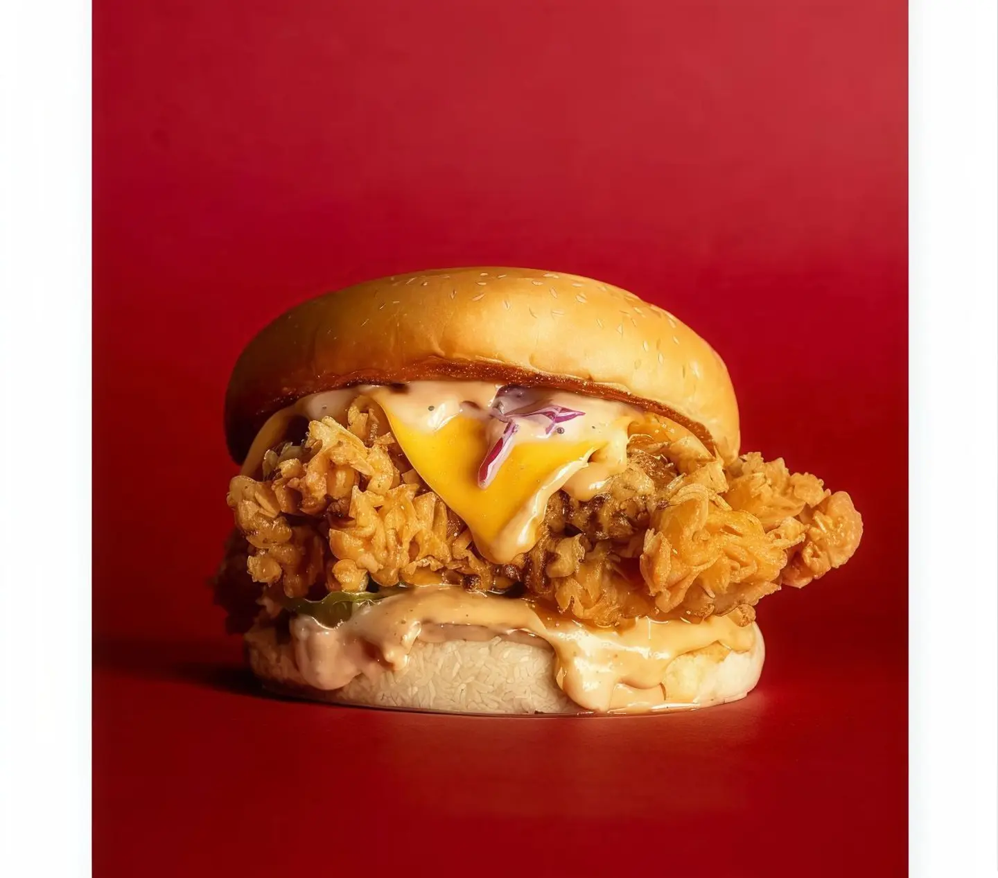 Crispy Burger Meal